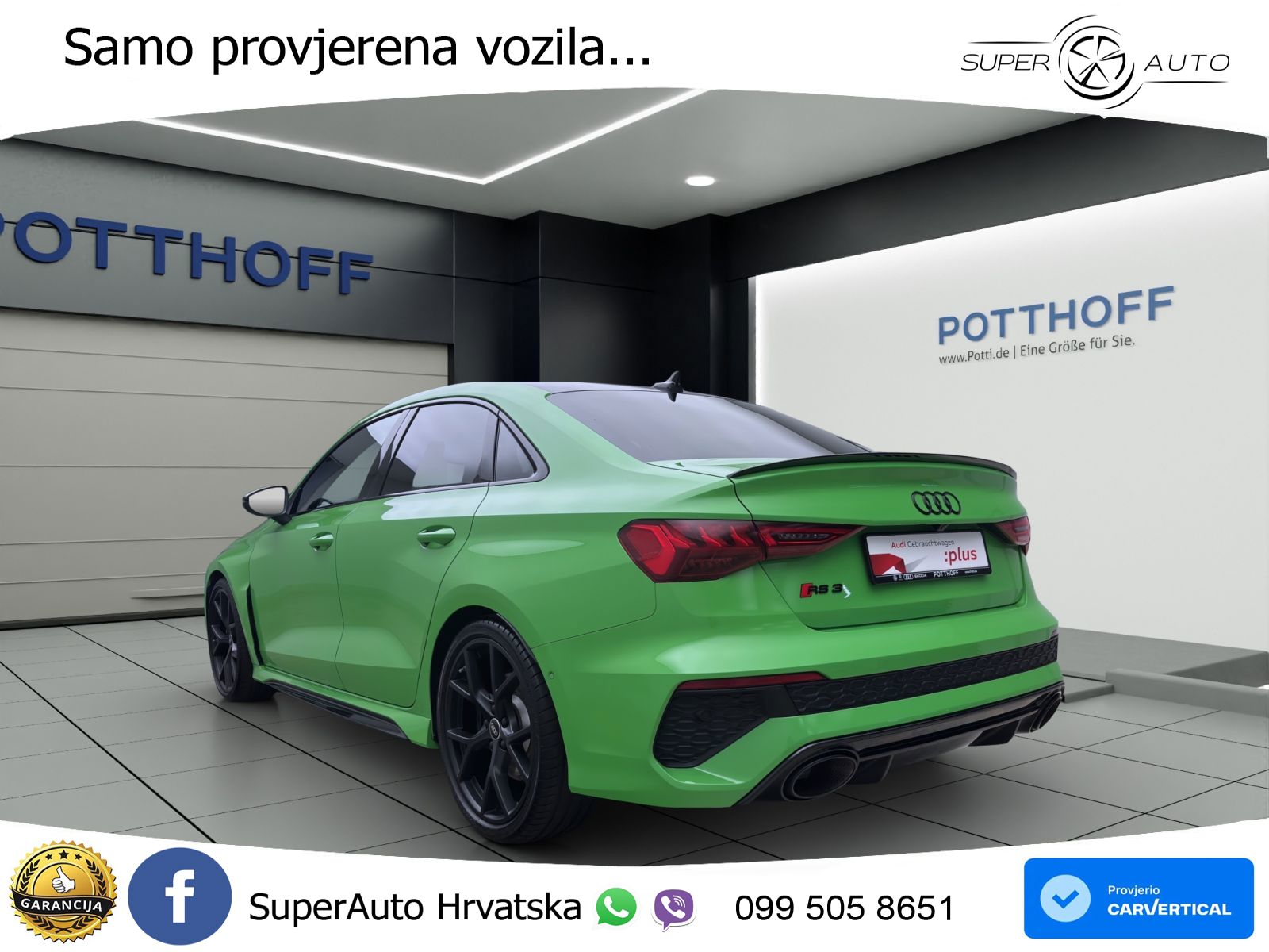 Audi RS3 Sedan 2.5 TFSI (400 KS) quattro S tronic LED+GR SJED+ACC