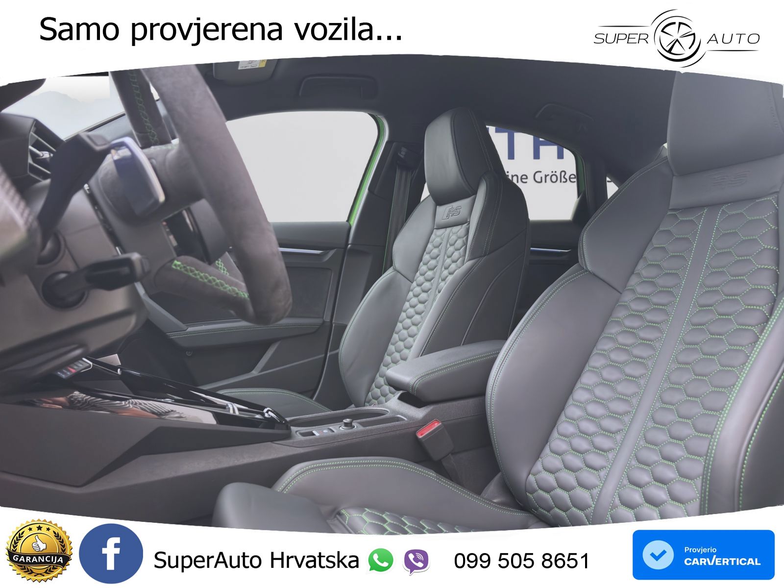 Audi RS3 Sedan 2.5 TFSI (400 KS) quattro S tronic LED+GR SJED+ACC