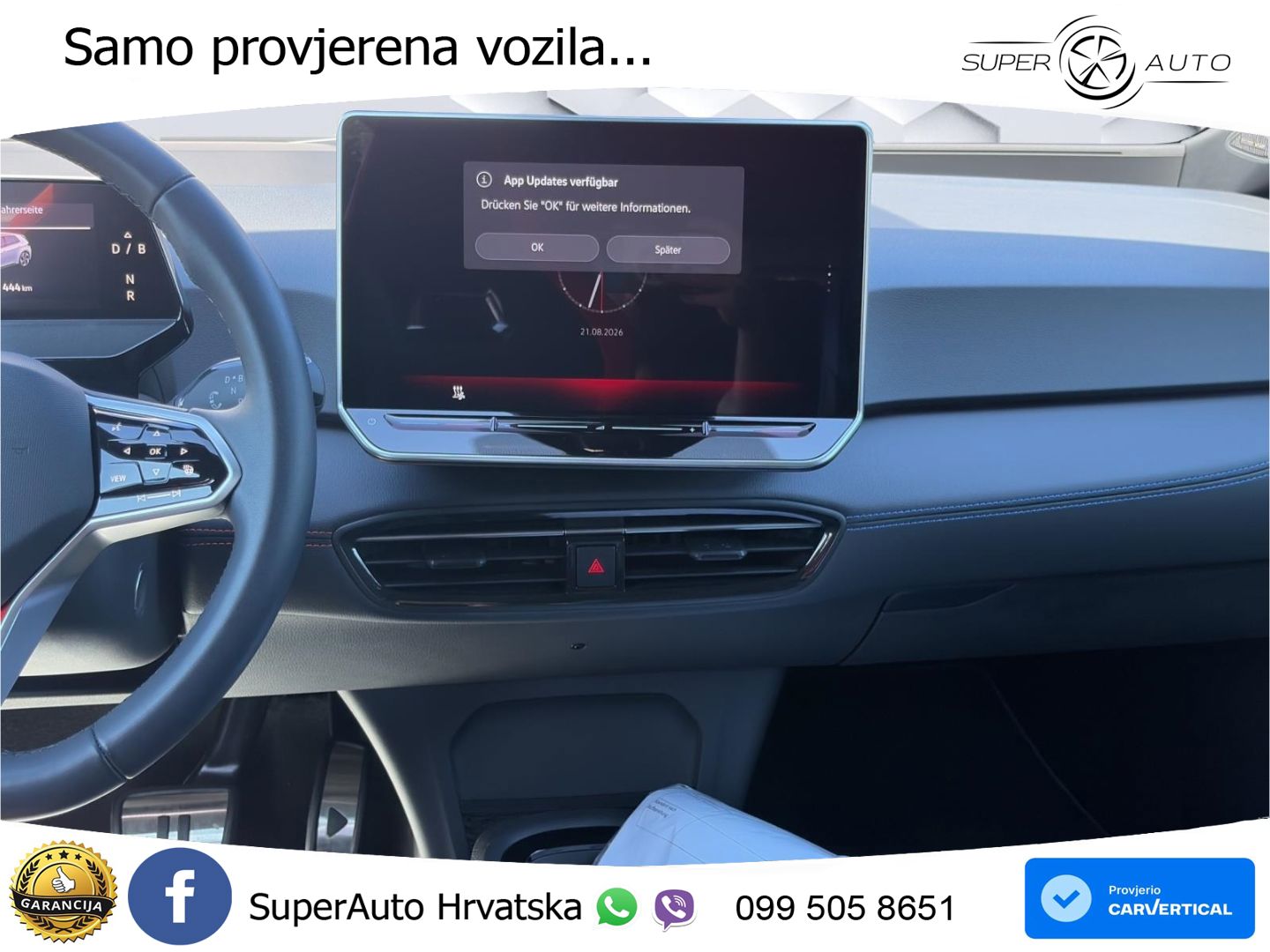 Volkswagen ID.3 GTX Performance 84 kWh (326 KS) LED+GR SJED+ACC