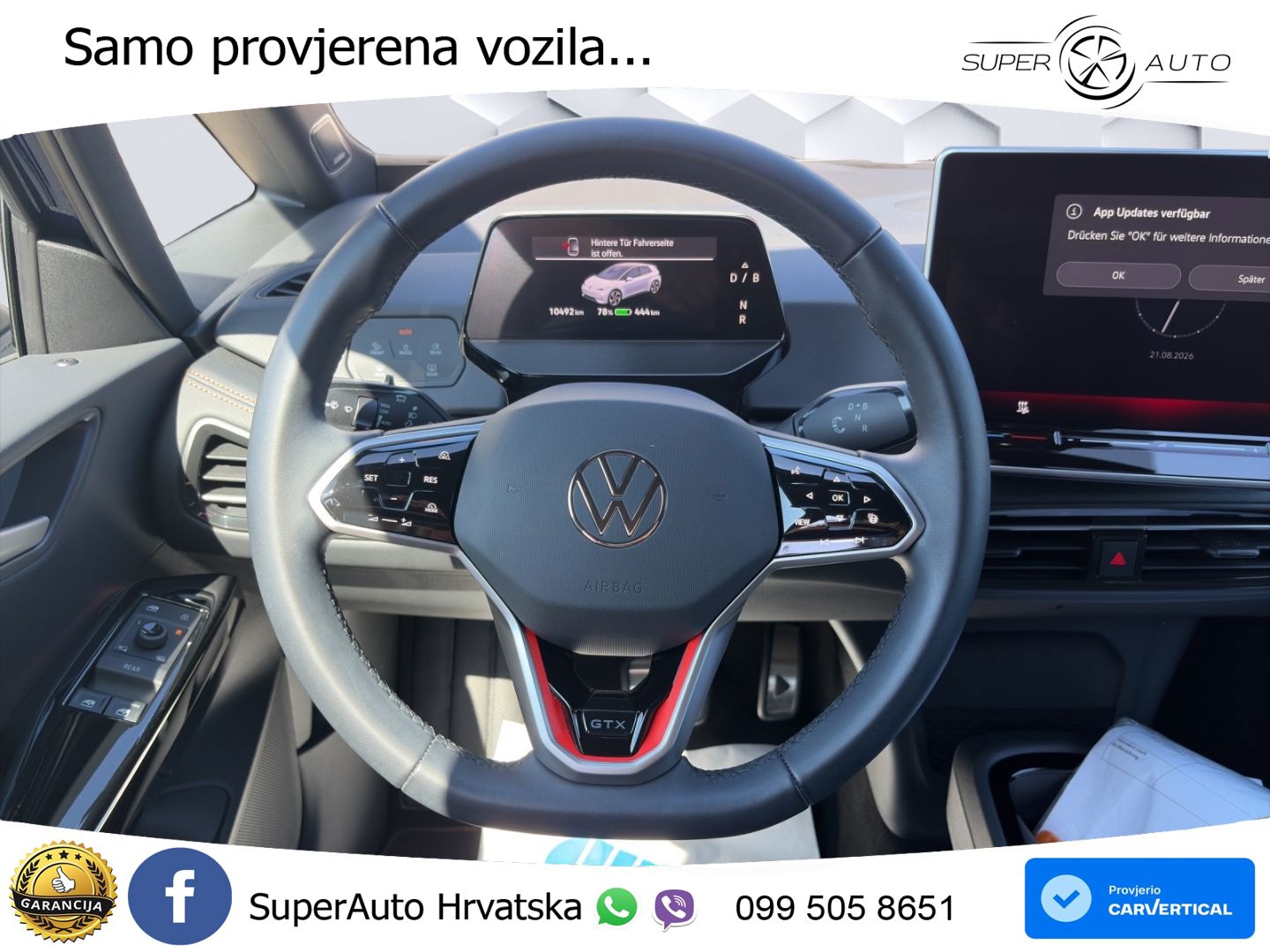Volkswagen ID.3 GTX Performance 84 kWh (326 KS) LED+GR SJED+ACC