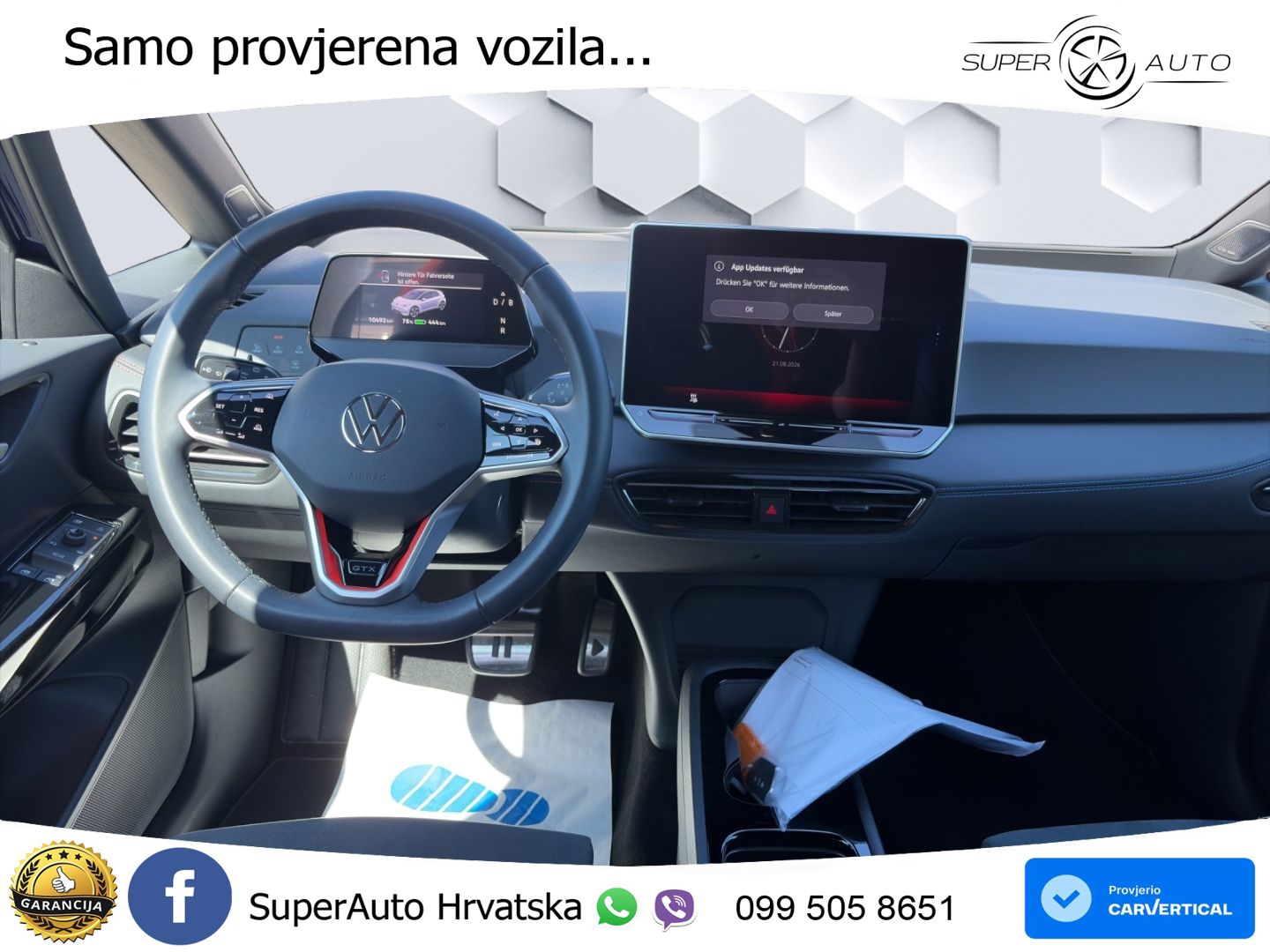 Volkswagen ID.3 GTX Performance 84 kWh (326 KS) LED+GR SJED+ACC
