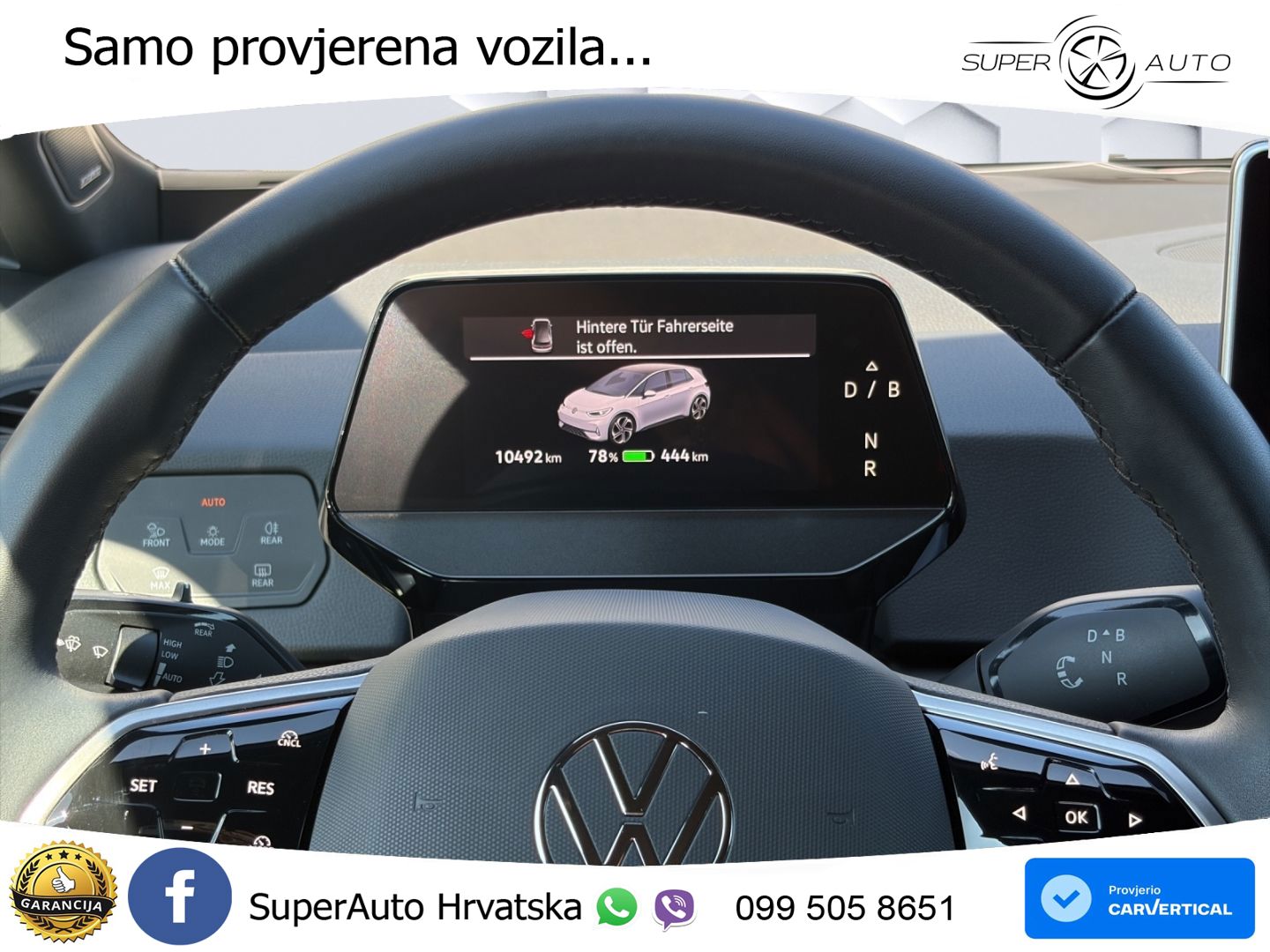 Volkswagen ID.3 GTX Performance 84 kWh (326 KS) LED+GR SJED+ACC