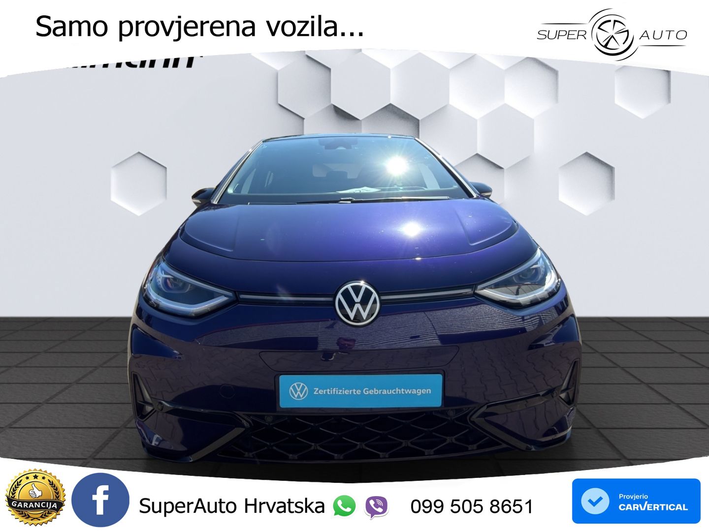 Volkswagen ID.3 GTX Performance 84 kWh (326 KS) LED+GR SJED+ACC