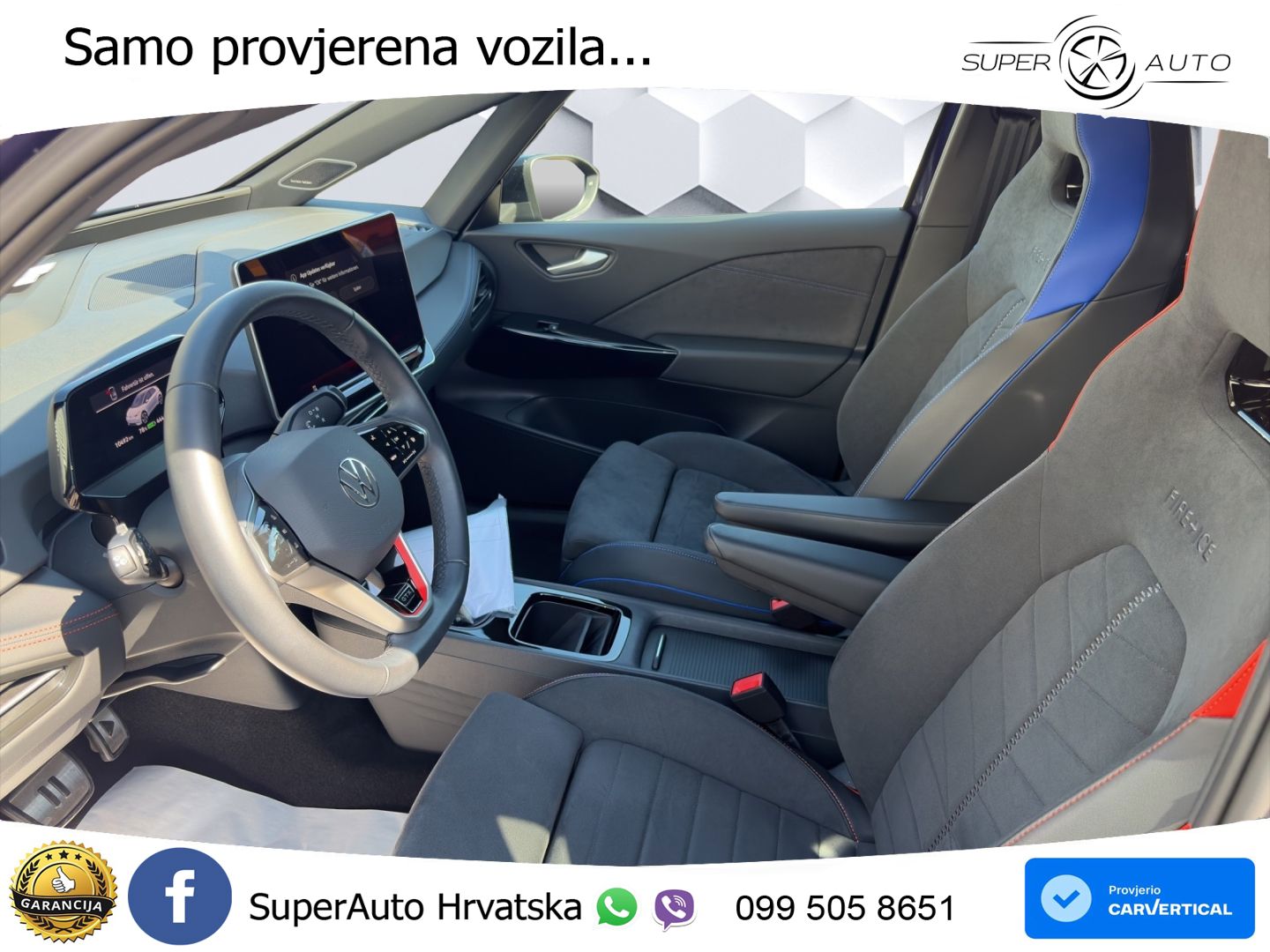 Volkswagen ID.3 GTX Performance 84 kWh (326 KS) LED+GR SJED+ACC