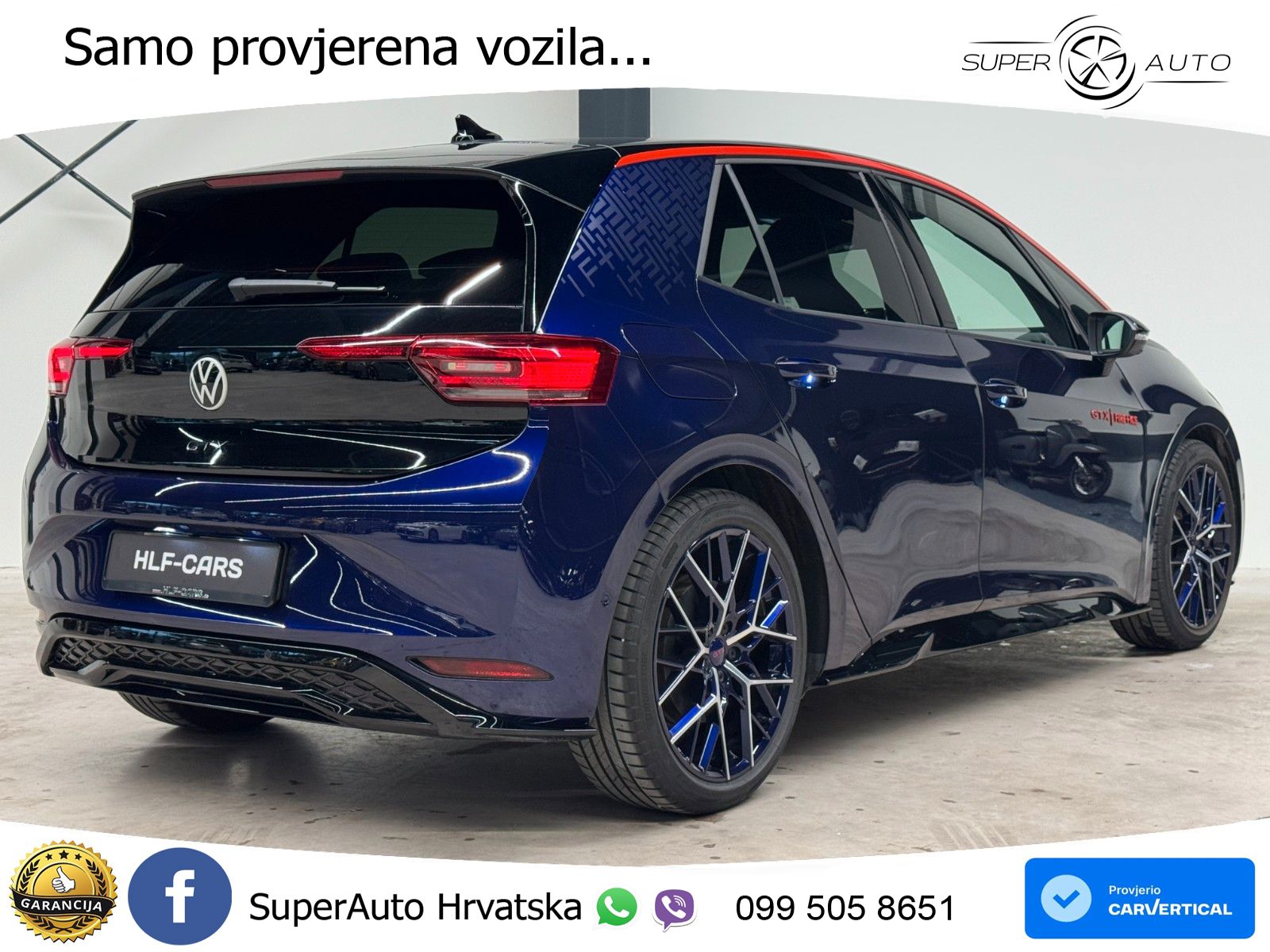 Volkswagen ID.3 GTX 84 kWh (286 KS) LED+GR SJED+ACC
