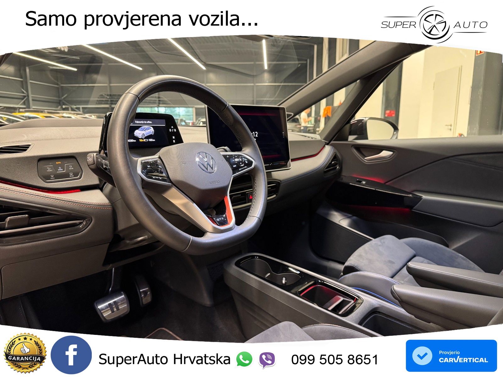 Volkswagen ID.3 GTX 84 kWh (286 KS) LED+GR SJED+ACC
