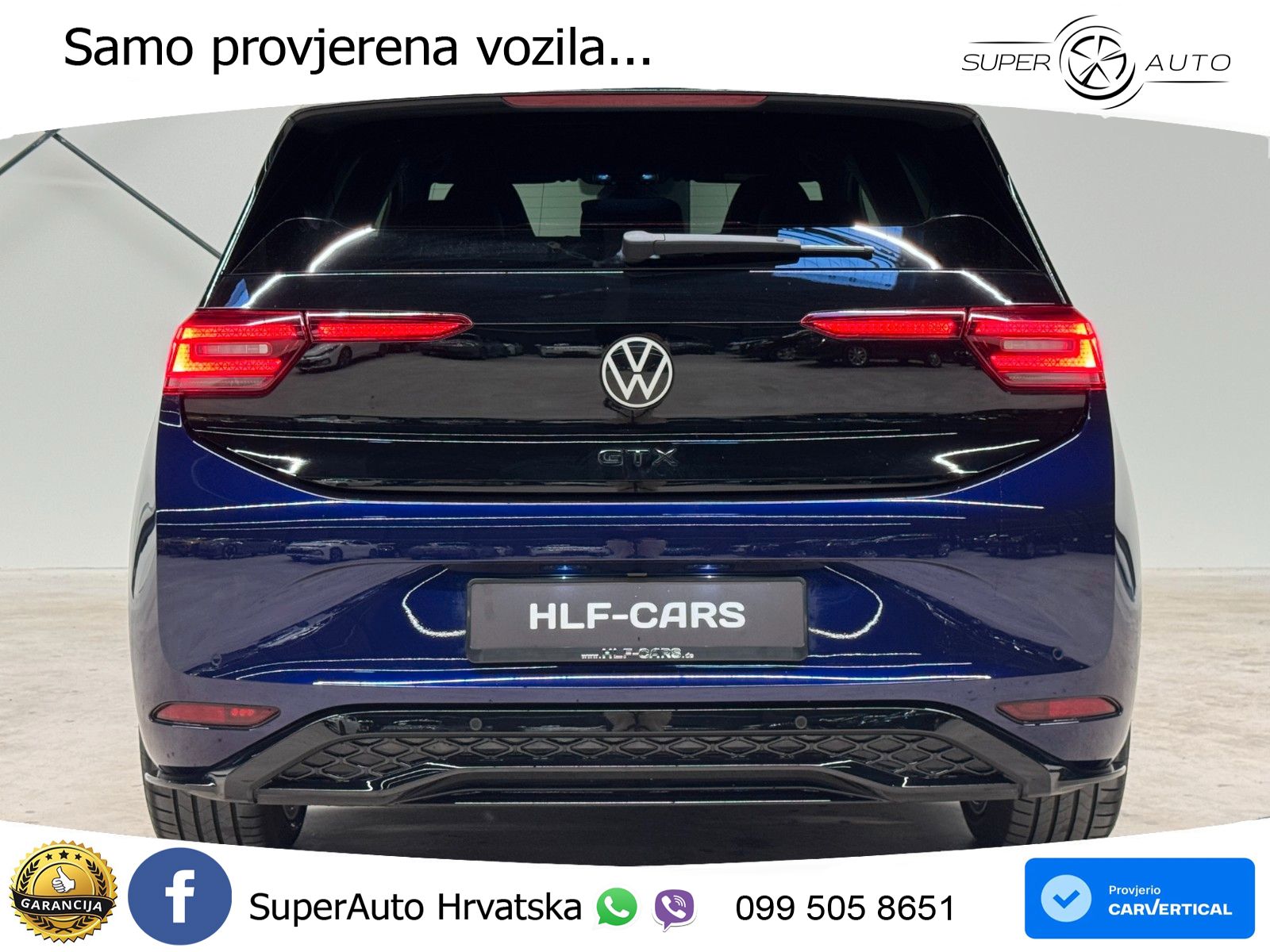 Volkswagen ID.3 GTX 84 kWh (286 KS) LED+GR SJED+ACC