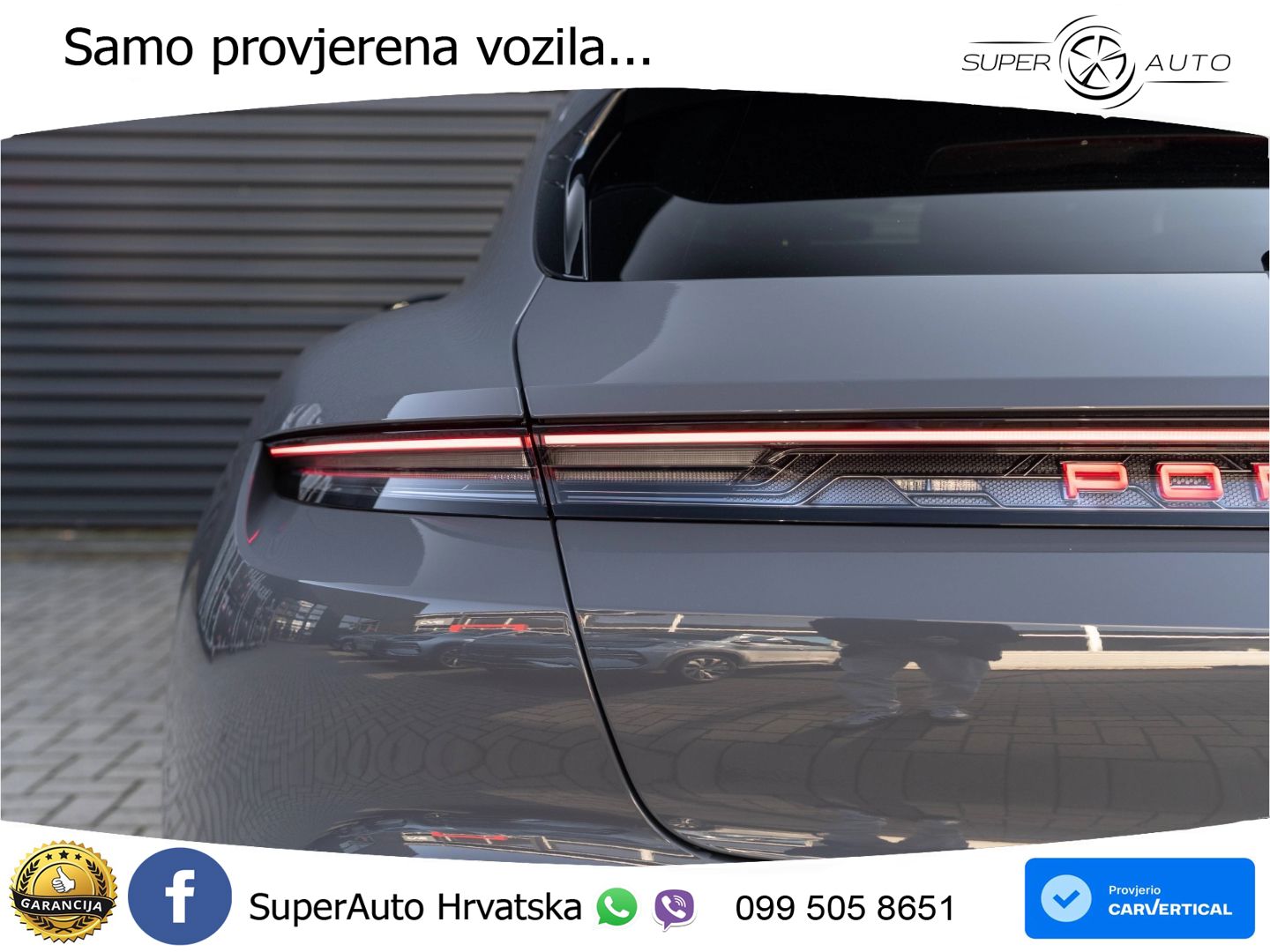 Porsche Taycan Sport Turismo 105 kWh (435 KS)
