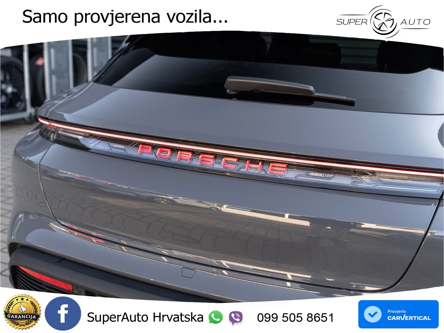 Porsche Taycan Sport Turismo 105 kWh (435 KS)