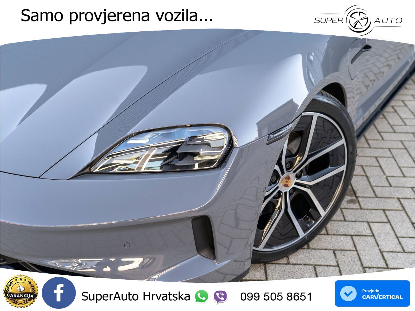 Porsche Taycan Sport Turismo 105 kWh (435 KS)