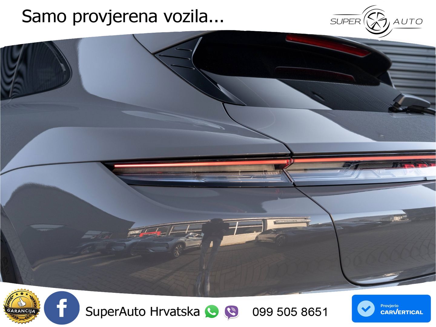Porsche Taycan Sport Turismo 105 kWh (435 KS)