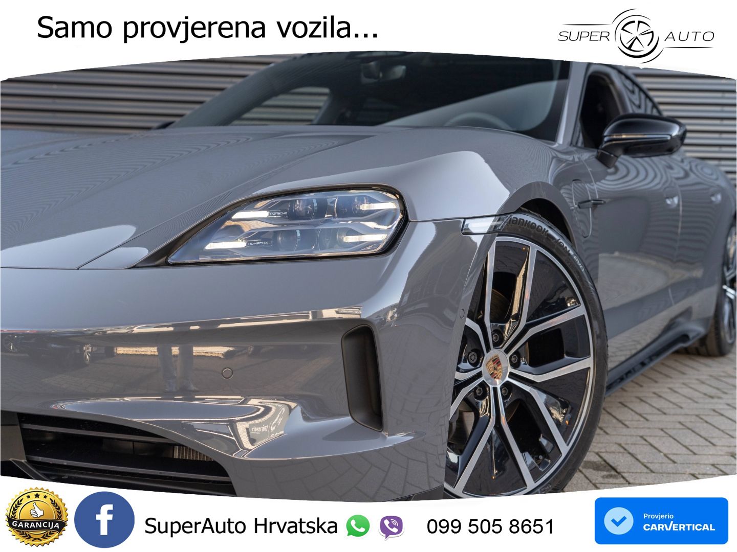 Porsche Taycan Sport Turismo 105 kWh (435 KS)