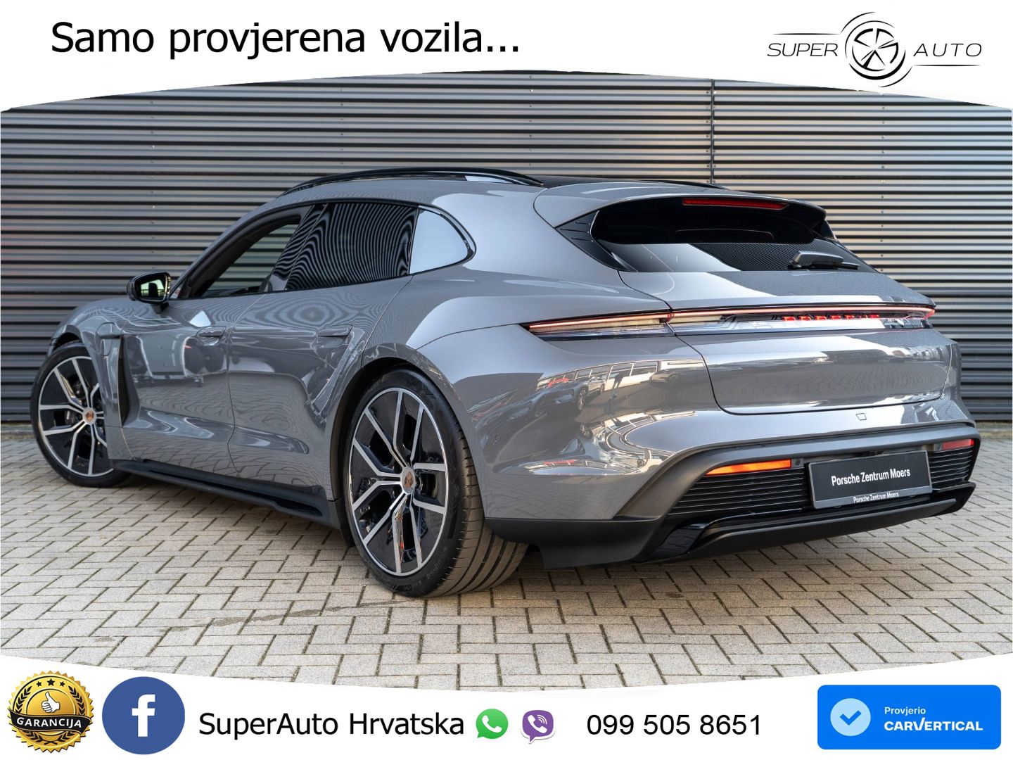Porsche Taycan Sport Turismo 105 kWh (435 KS)