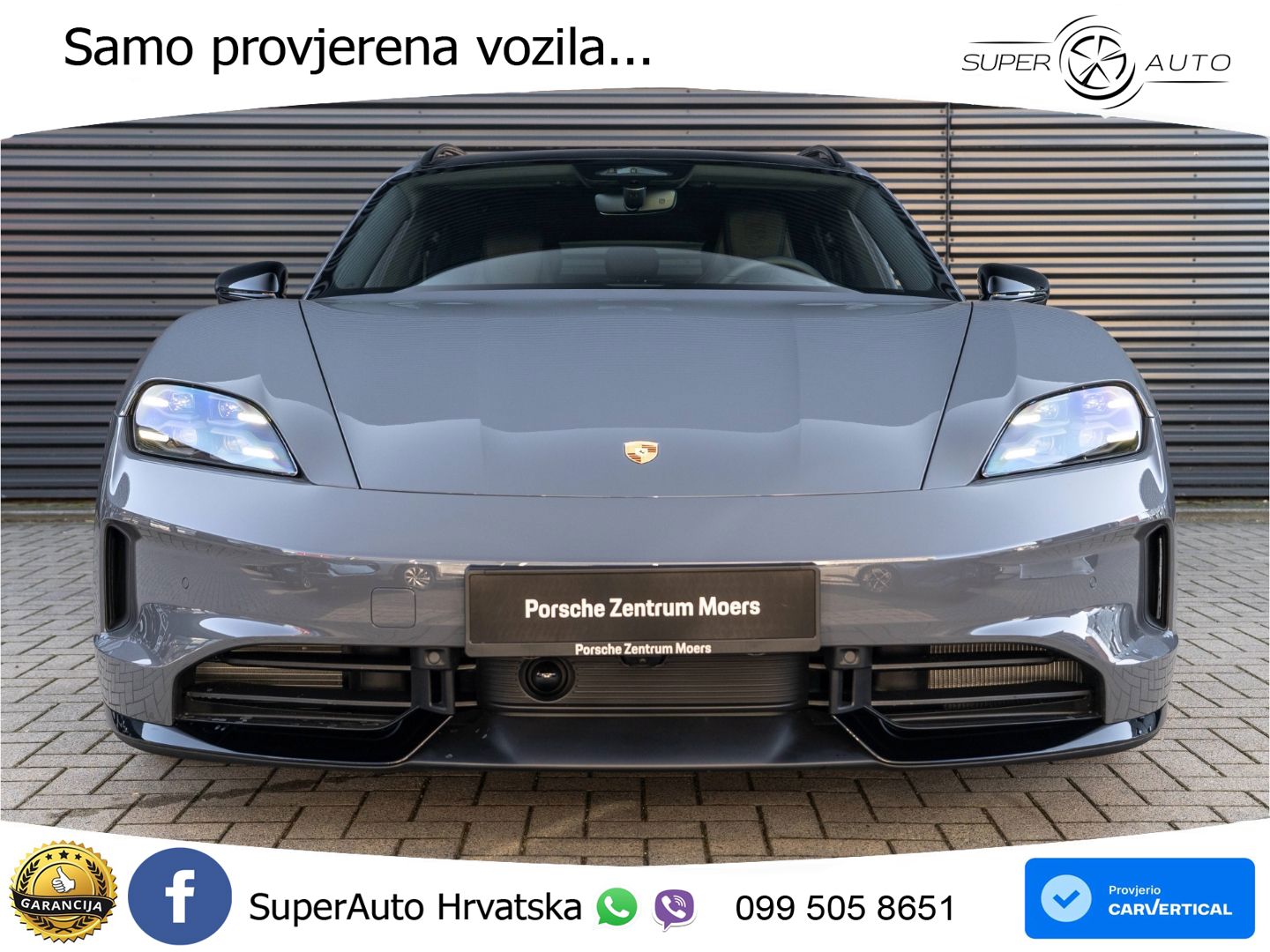 Porsche Taycan Sport Turismo 105 kWh (435 KS)