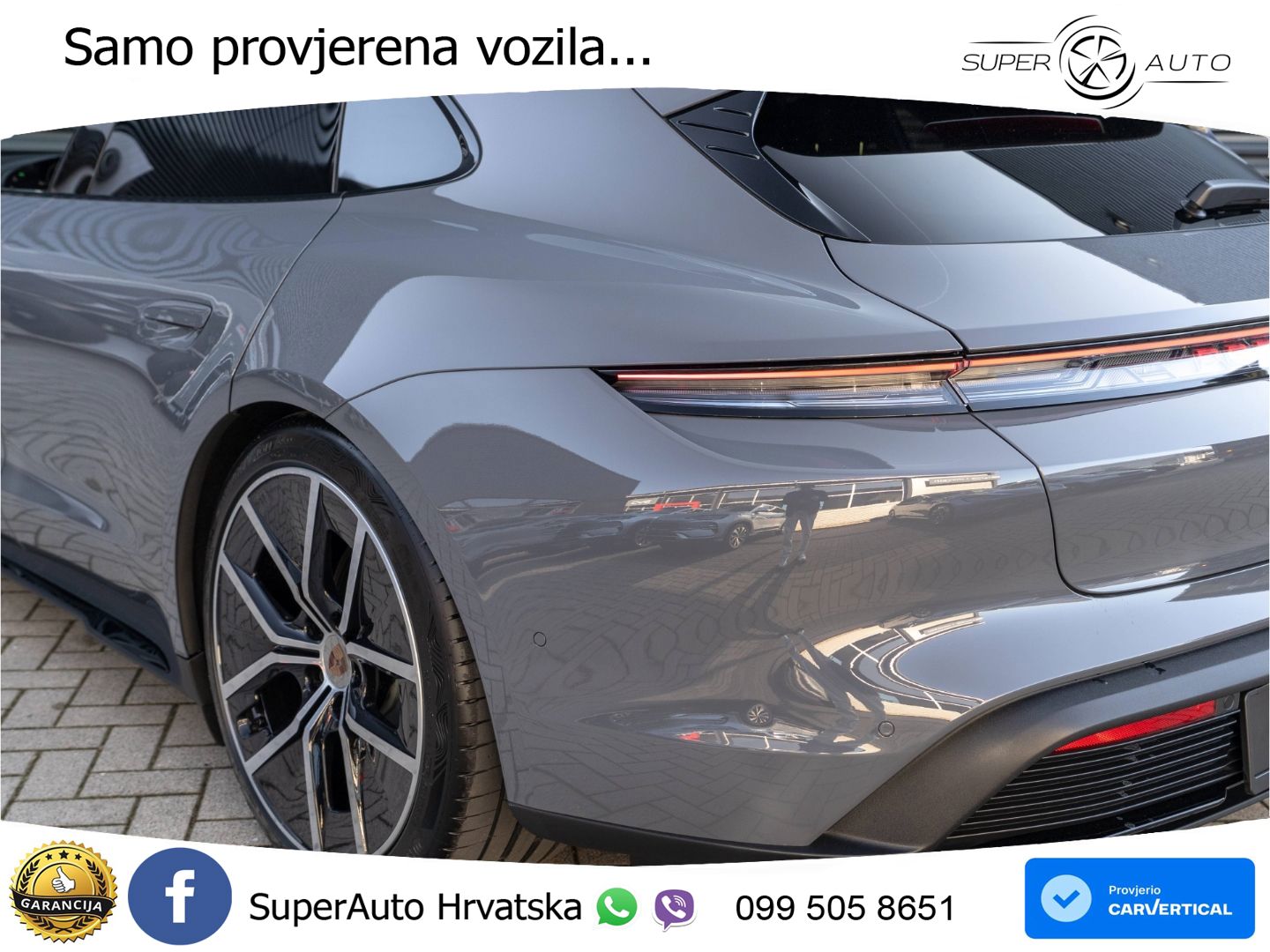 Porsche Taycan Sport Turismo 105 kWh (435 KS)