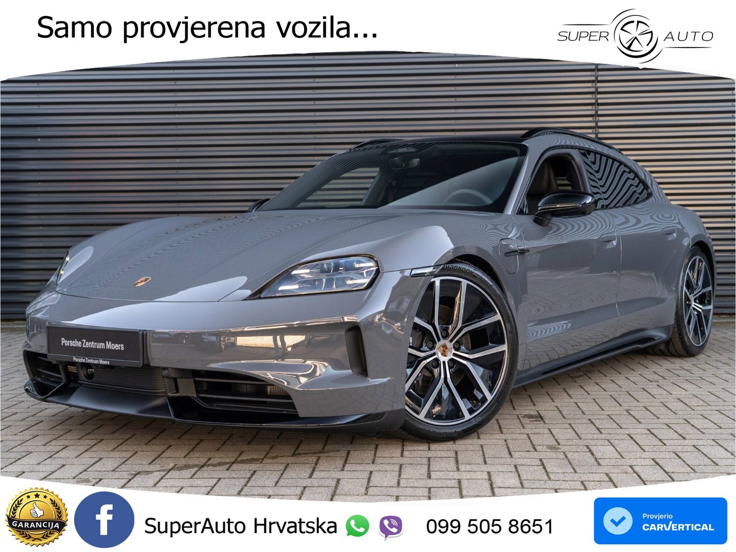 Porsche Taycan Sport Turismo 105 kWh (435 KS)