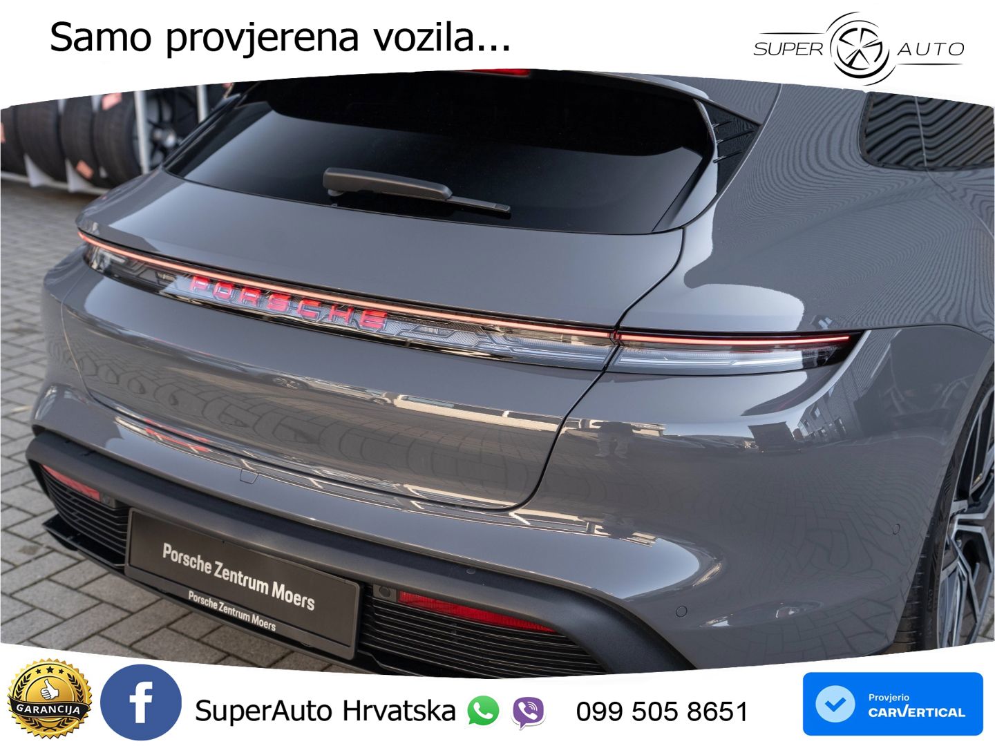 Porsche Taycan Sport Turismo 105 kWh (435 KS)