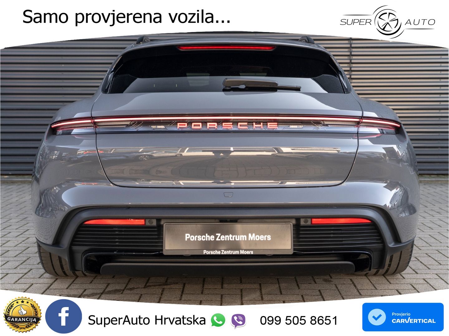 Porsche Taycan Sport Turismo 105 kWh (435 KS)