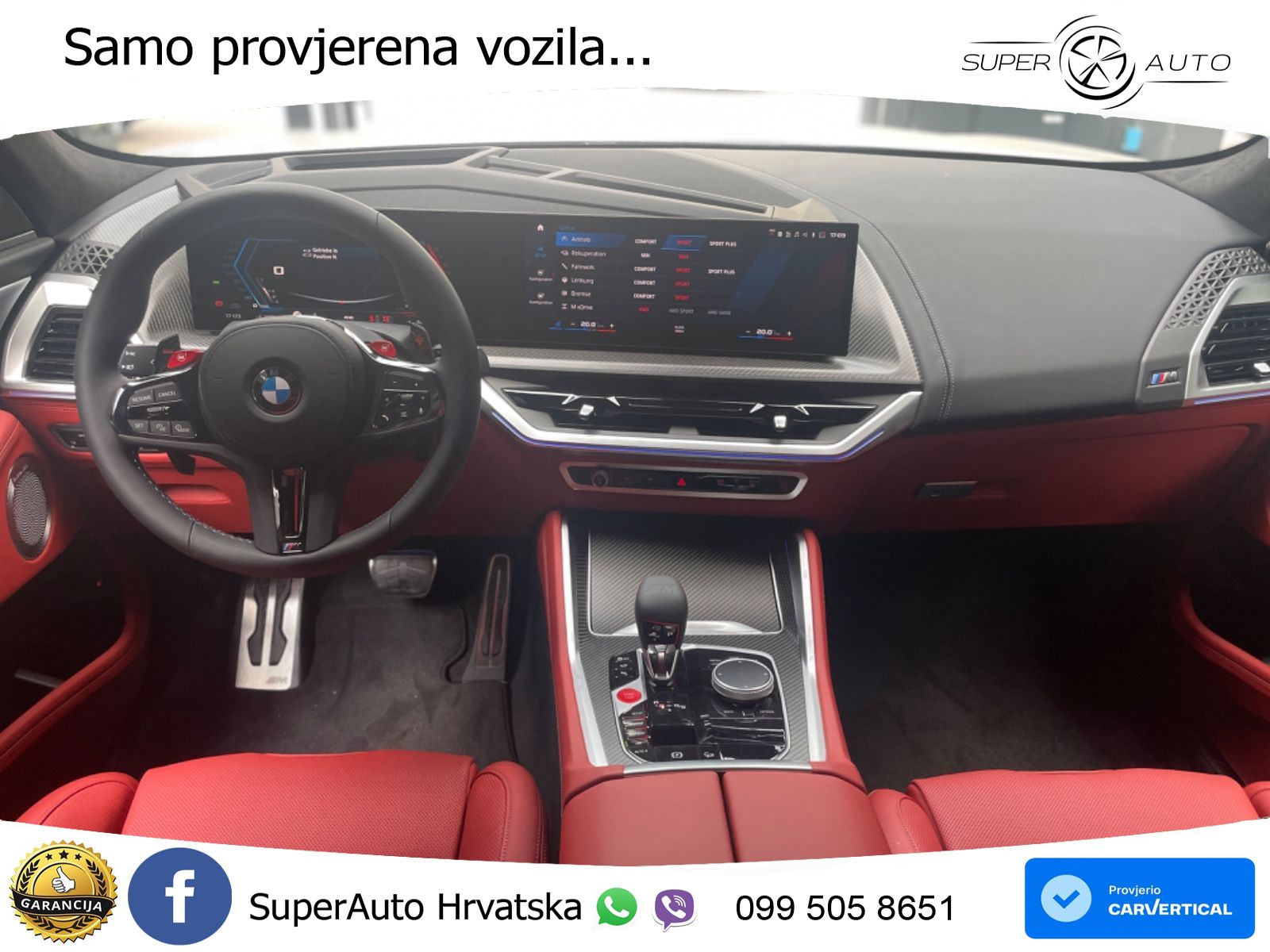 BMW XM 4.4 V8 (653 KS) xDrive Steptronic LED+GR SJED+ACC