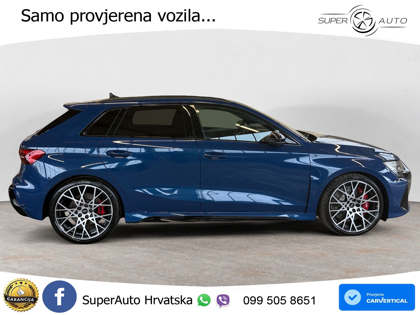 Audi RS3 Sedan 2.5 TFSI (400 KS) quattro S tronic LED+GR SJED+ACC