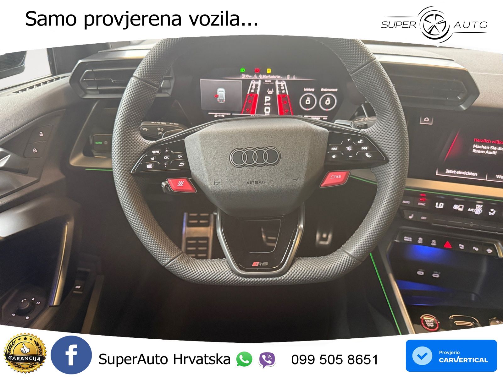 Audi RS3 Sedan 2.5 TFSI (400 KS) quattro S tronic LED+GR SJED+ACC