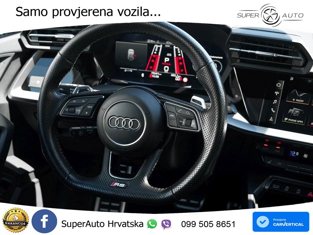 Audi RS3 Sportback 2.5 TFSI (400 KS) quattro S tronic