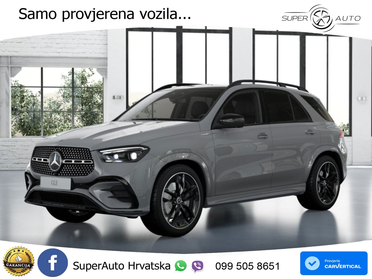 Mercedes GLE 450d (367 KS) EQ Boost 4MATIC 9G-TRONIC AMG LED+GR SJED+ACC