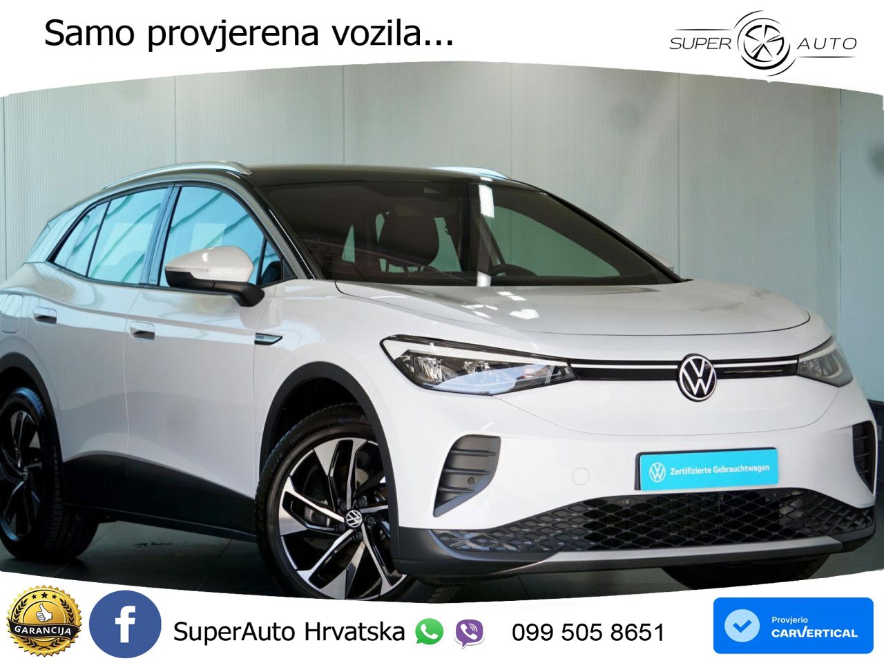 Volkswagen ID.4 Pro Performance 82 kWh (204 KS)