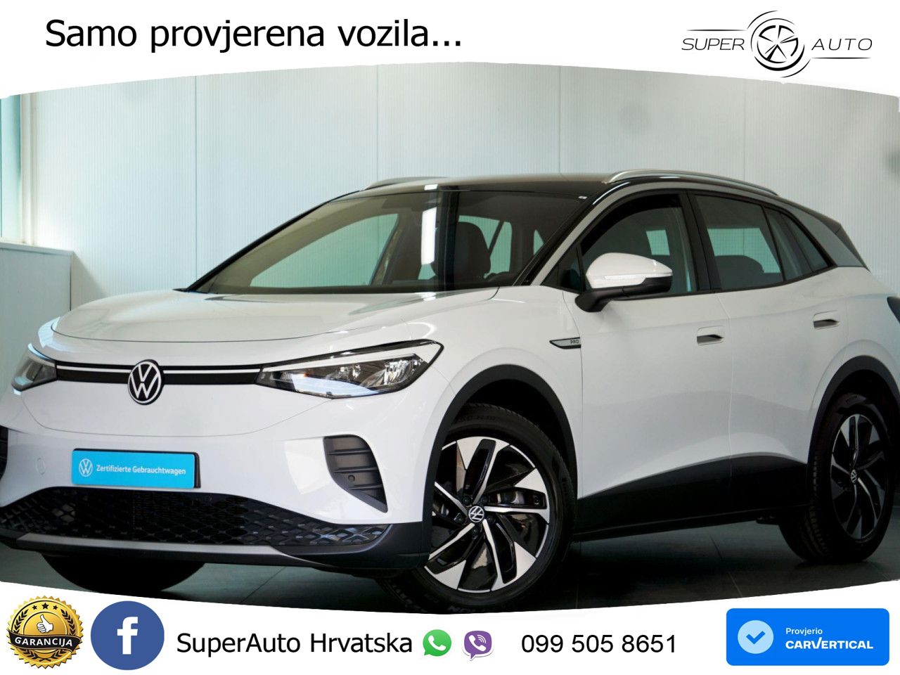 Volkswagen ID.4 Pro Performance 82 kWh (204 KS)