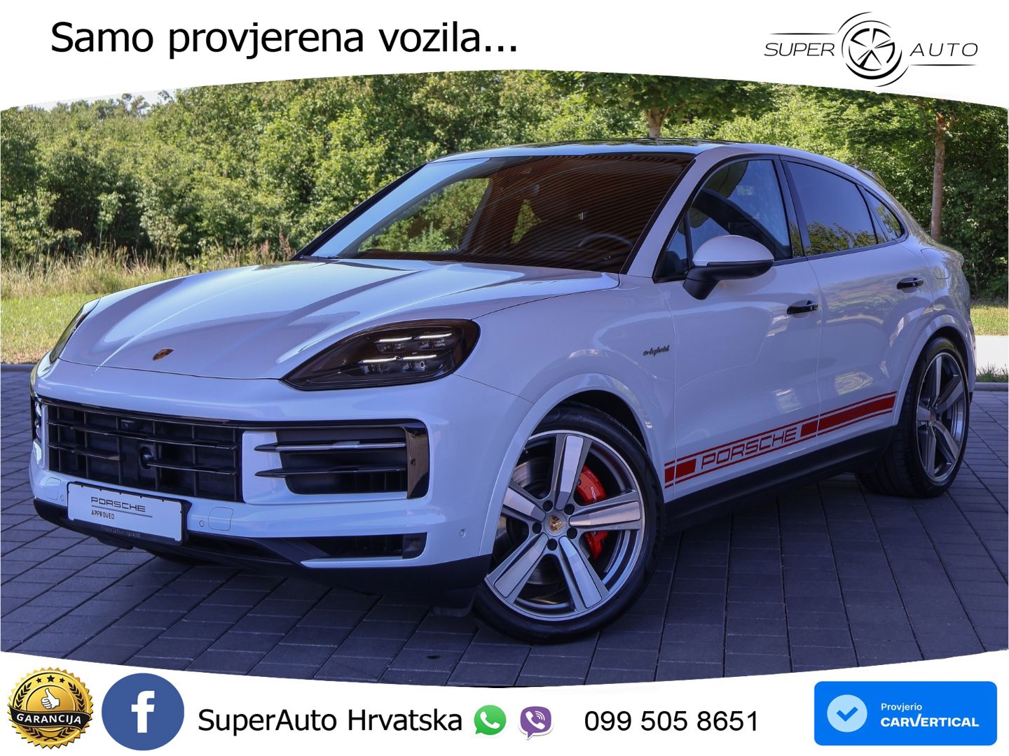 Porsche Cayenne Coupe S 3.0 V6 (519 KS) E-Hybrid Tiptronic S