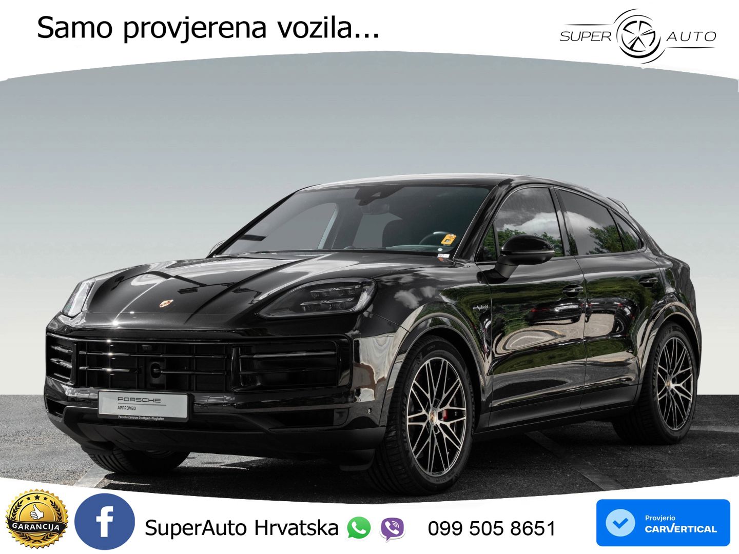 Porsche Cayenne Coupe S 3.0 V6 (519 KS) E-Hybrid Tiptronic S