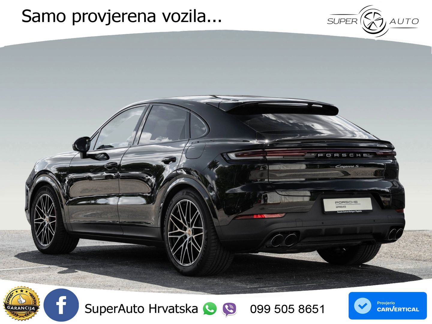 Porsche Cayenne Coupe S 3.0 V6 (519 KS) E-Hybrid Tiptronic S