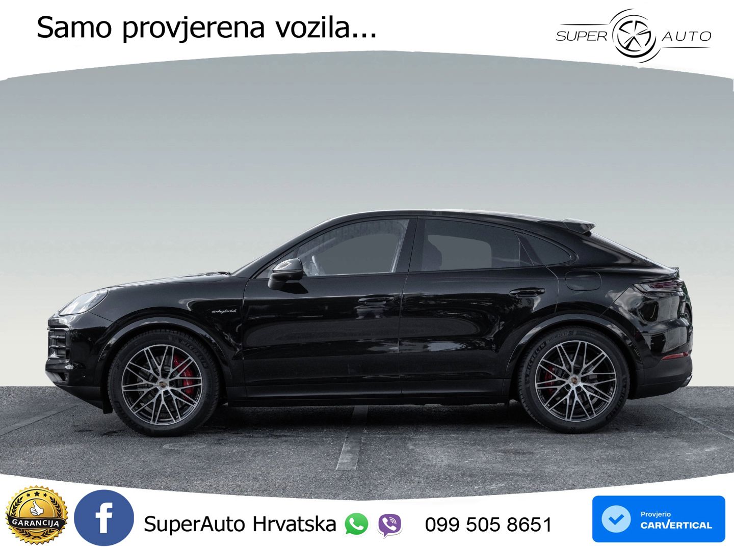 Porsche Cayenne Coupe S 3.0 V6 (519 KS) E-Hybrid Tiptronic S