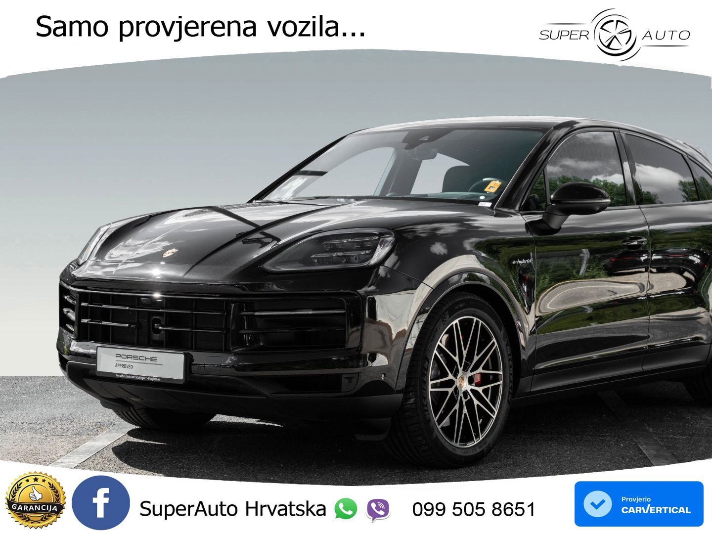 Porsche Cayenne Coupe S 3.0 V6 (519 KS) E-Hybrid Tiptronic S