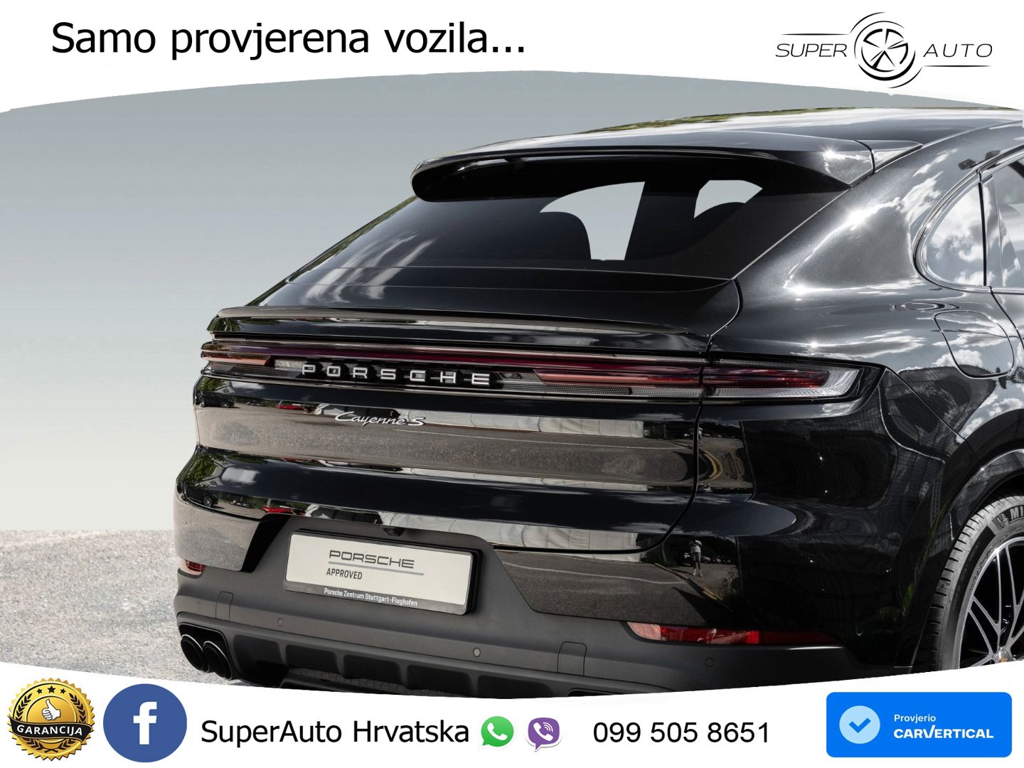 Porsche Cayenne Coupe S 3.0 V6 (519 KS) E-Hybrid Tiptronic S