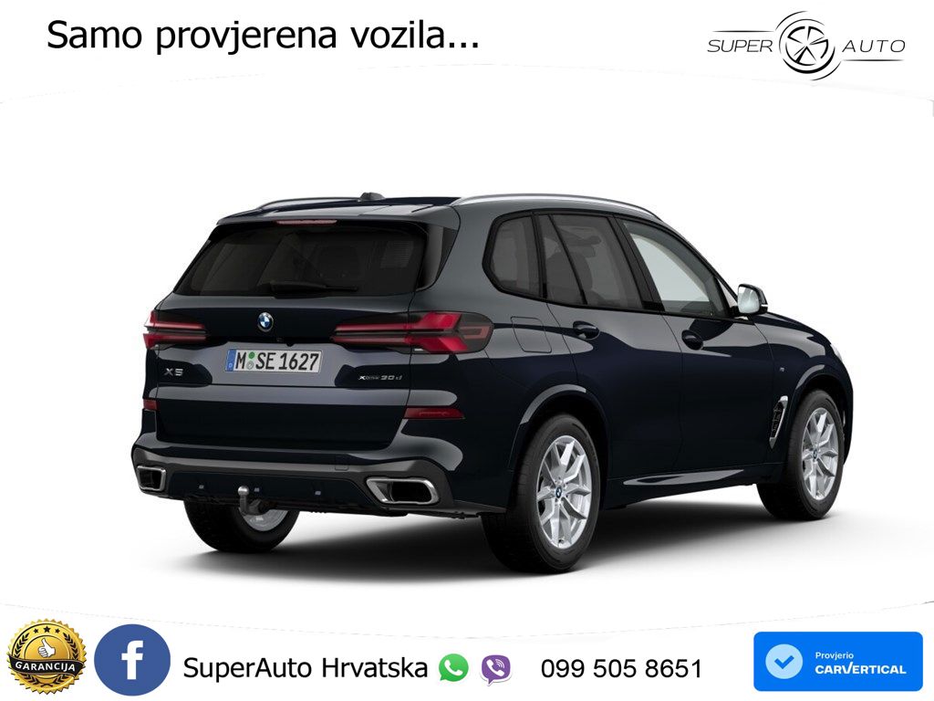 BMW X5 30d (298 KS) xDrive Steptronic M Sport LED+GR SJED+ACC