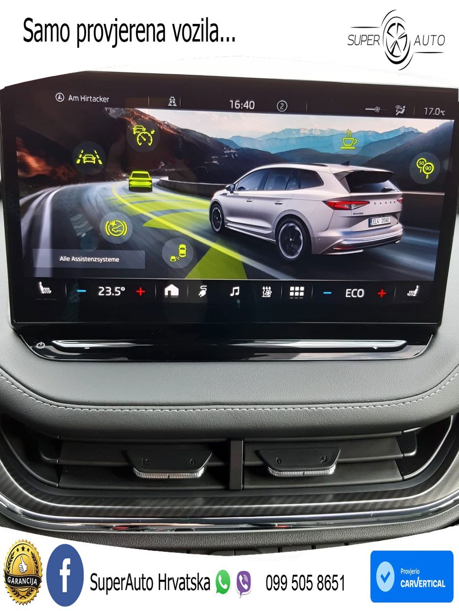 Škoda Enyaq iV 80 82 kWh (204 KS) SportLine LED+GR SJED+ACC