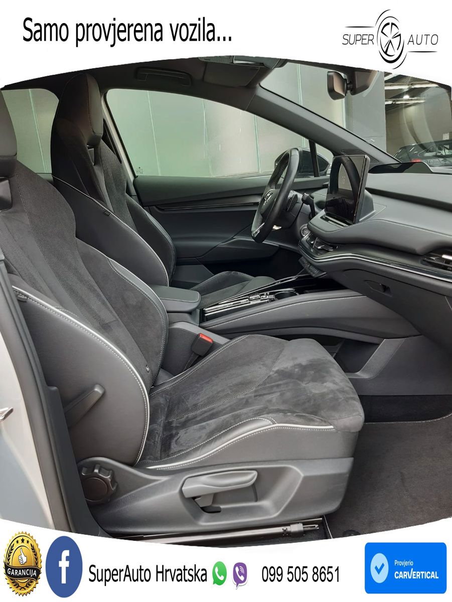 Škoda Enyaq iV 80 82 kWh (204 KS) SportLine LED+GR SJED+ACC