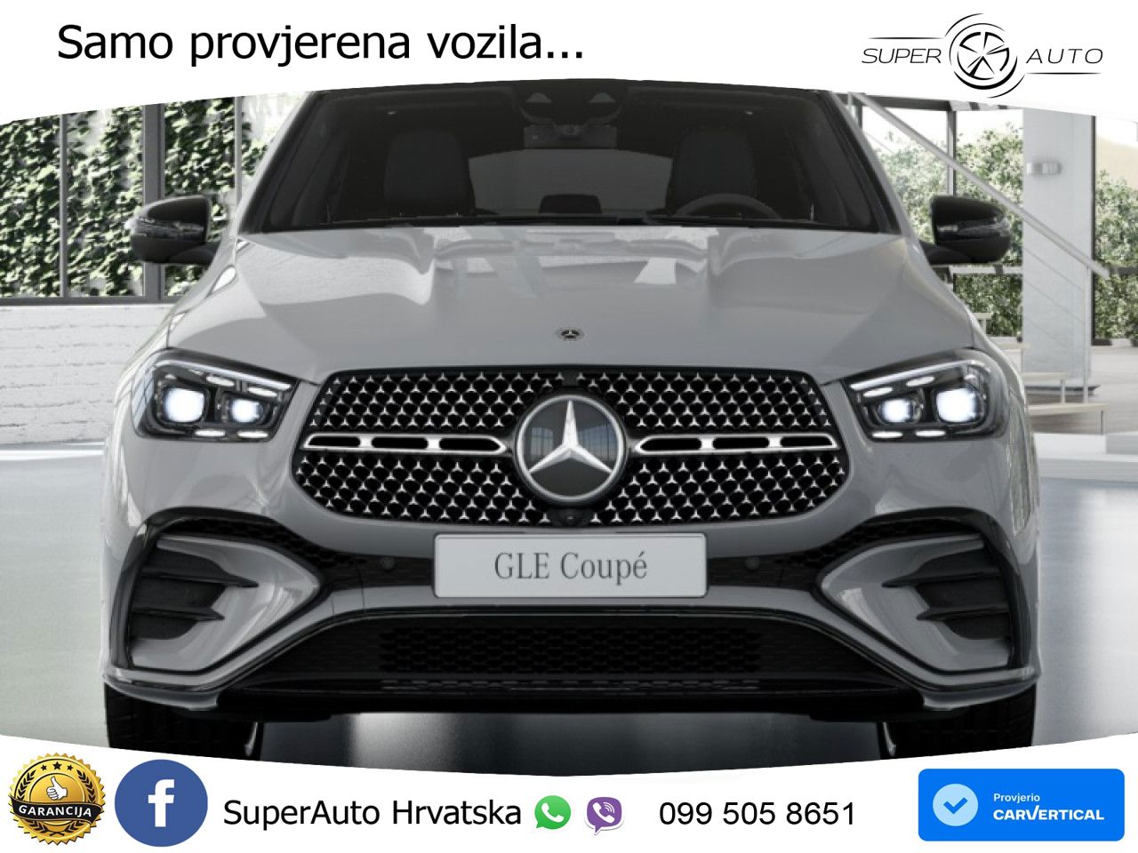 Mercedes GLE Coupe 450d (367 KS) EQ Boost 4MATIC 9G-TRONIC AMG LED+GR SJED+ACC