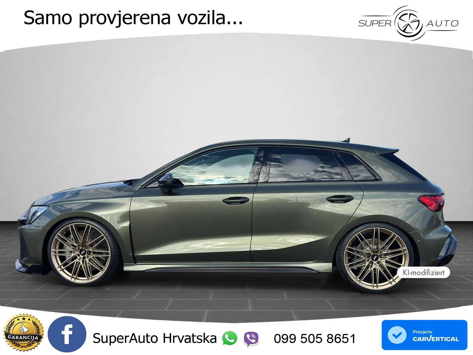 Audi RS3 Sedan 2.5 TFSI (400 KS) quattro S tronic ABT LED+GR SJED+ACC
