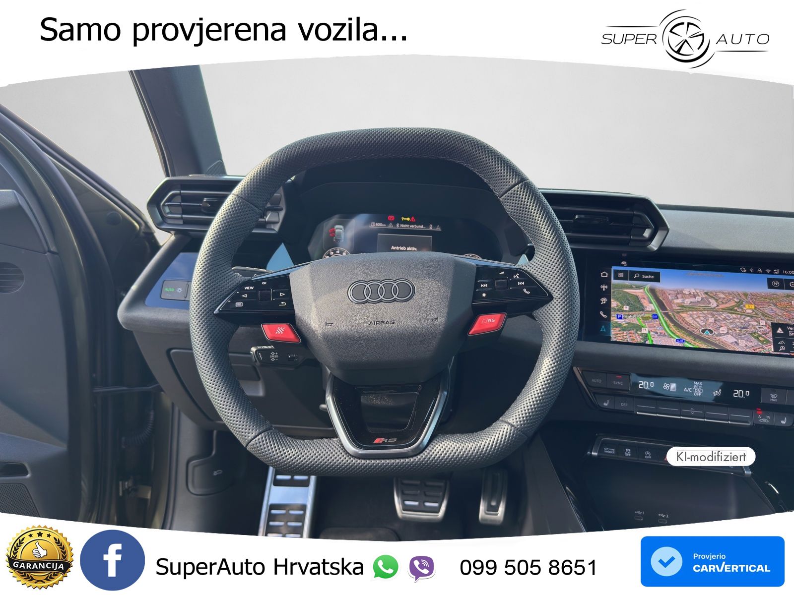 Audi RS3 Sedan 2.5 TFSI (400 KS) quattro S tronic ABT LED+GR SJED+ACC