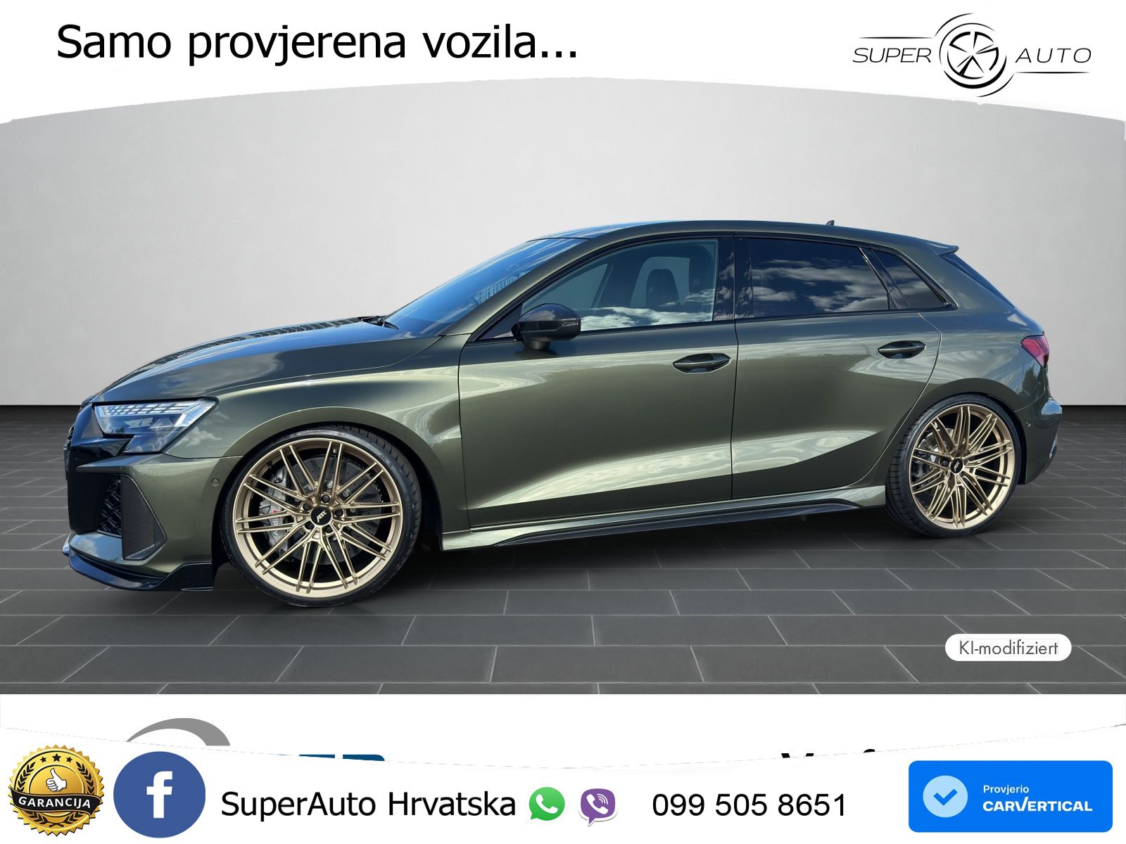 Audi RS3 Sedan 2.5 TFSI (400 KS) quattro S tronic ABT LED+GR SJED+ACC