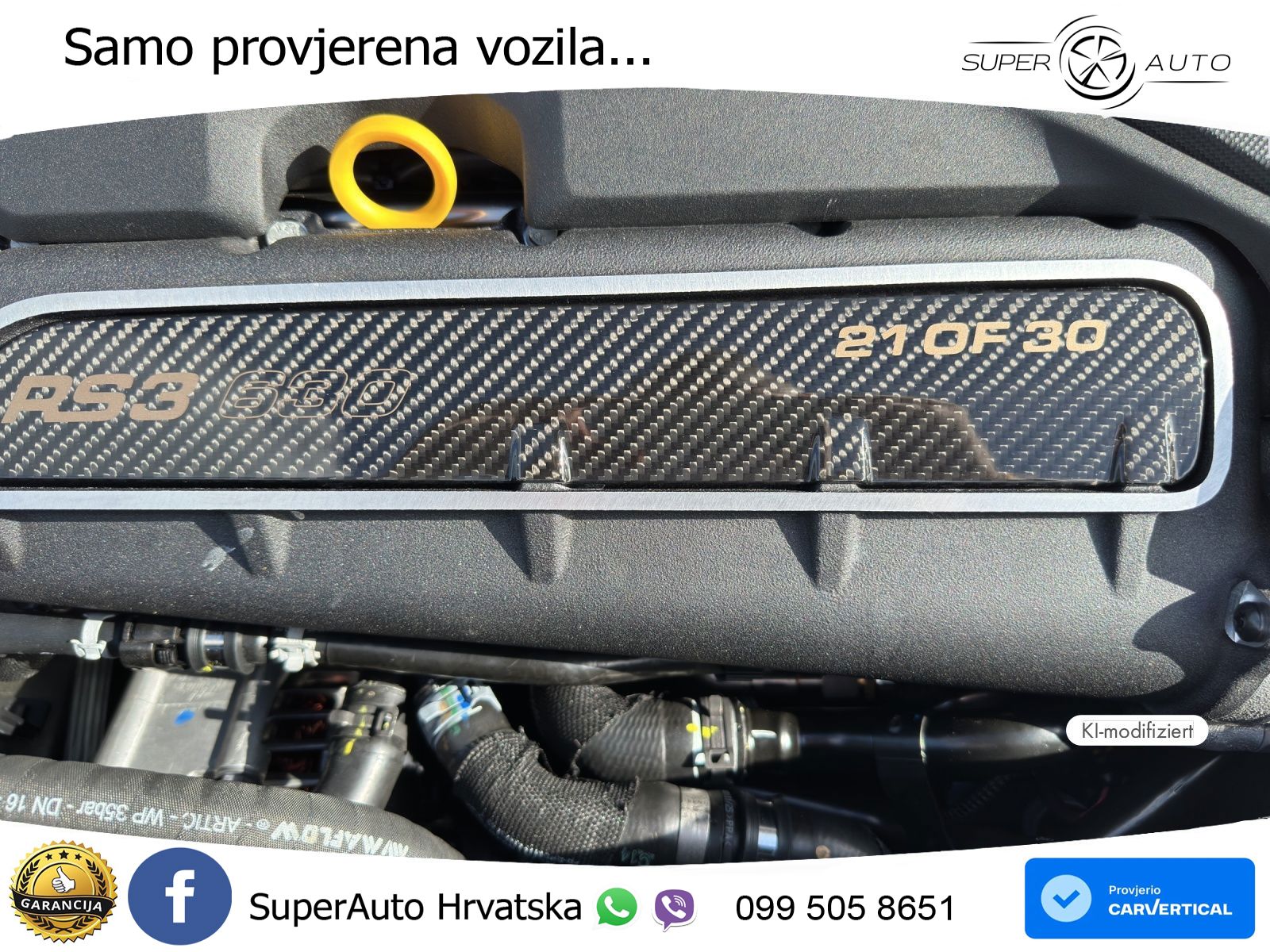 Audi RS3 Sedan 2.5 TFSI (400 KS) quattro S tronic ABT LED+GR SJED+ACC