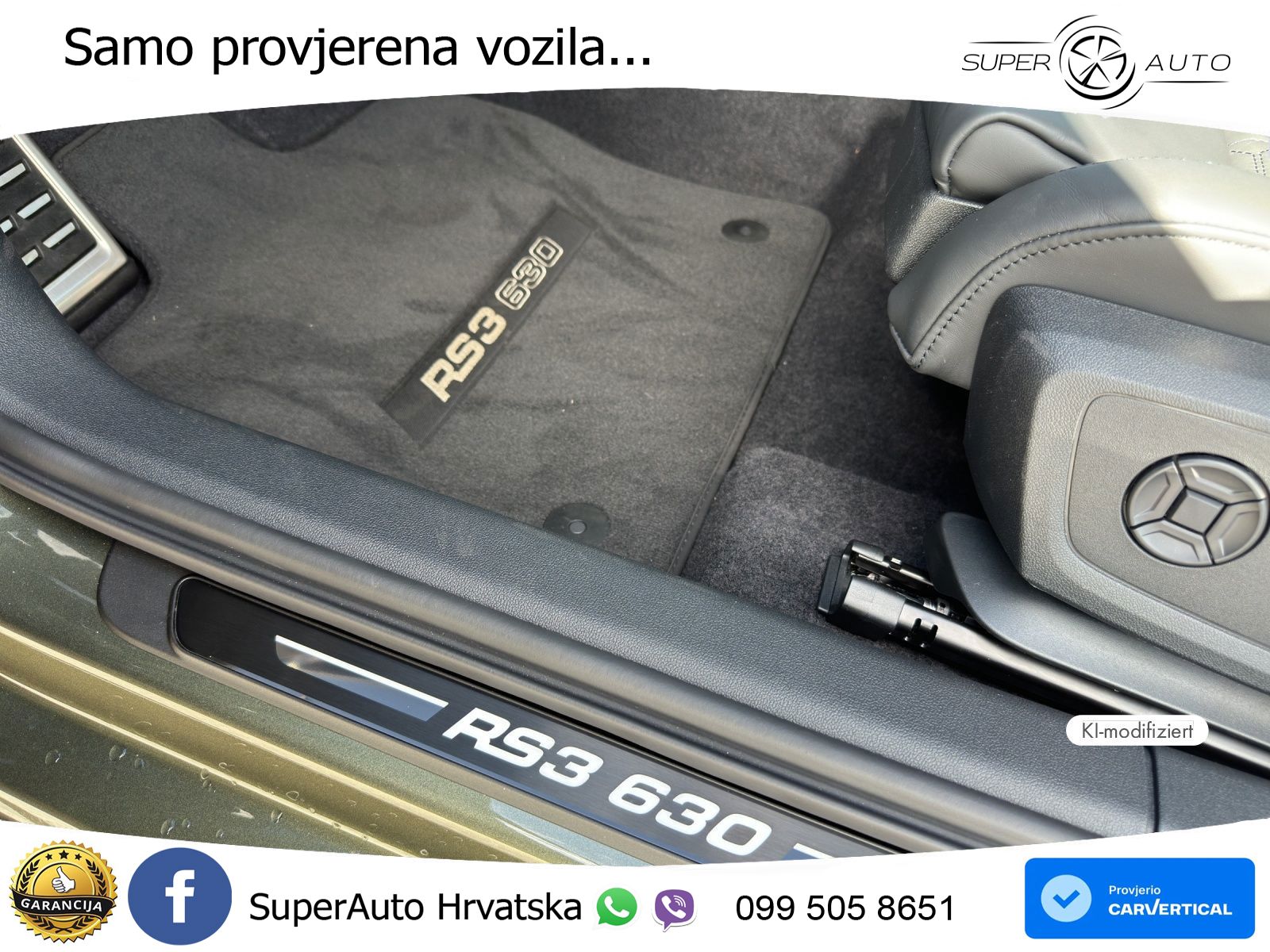 Audi RS3 Sedan 2.5 TFSI (400 KS) quattro S tronic ABT LED+GR SJED+ACC