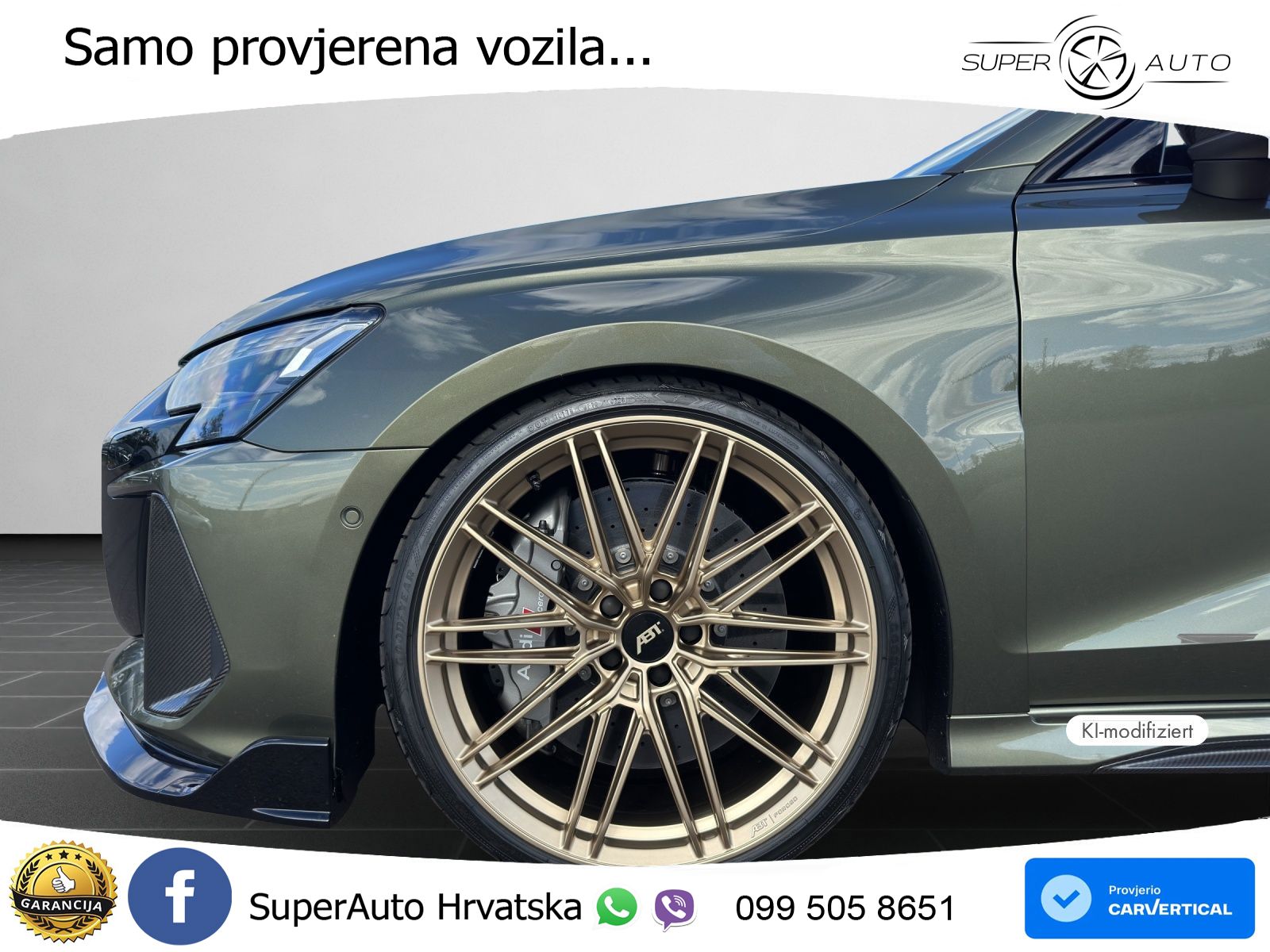 Audi RS3 Sedan 2.5 TFSI (400 KS) quattro S tronic ABT LED+GR SJED+ACC