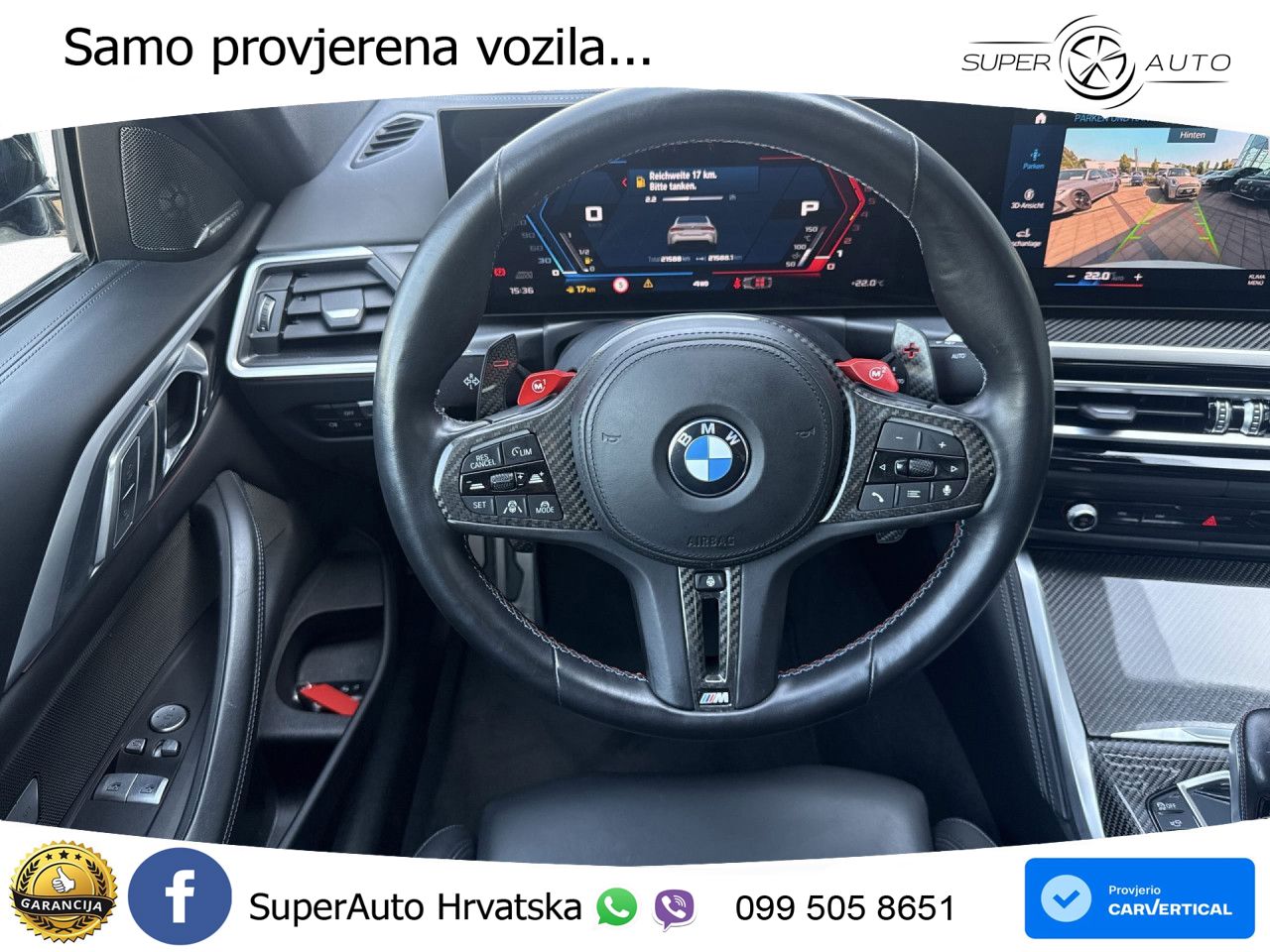 BMW M4 Competition 3.0 (510 KS) xDrive Steptronic LED+GR SJED+ACC