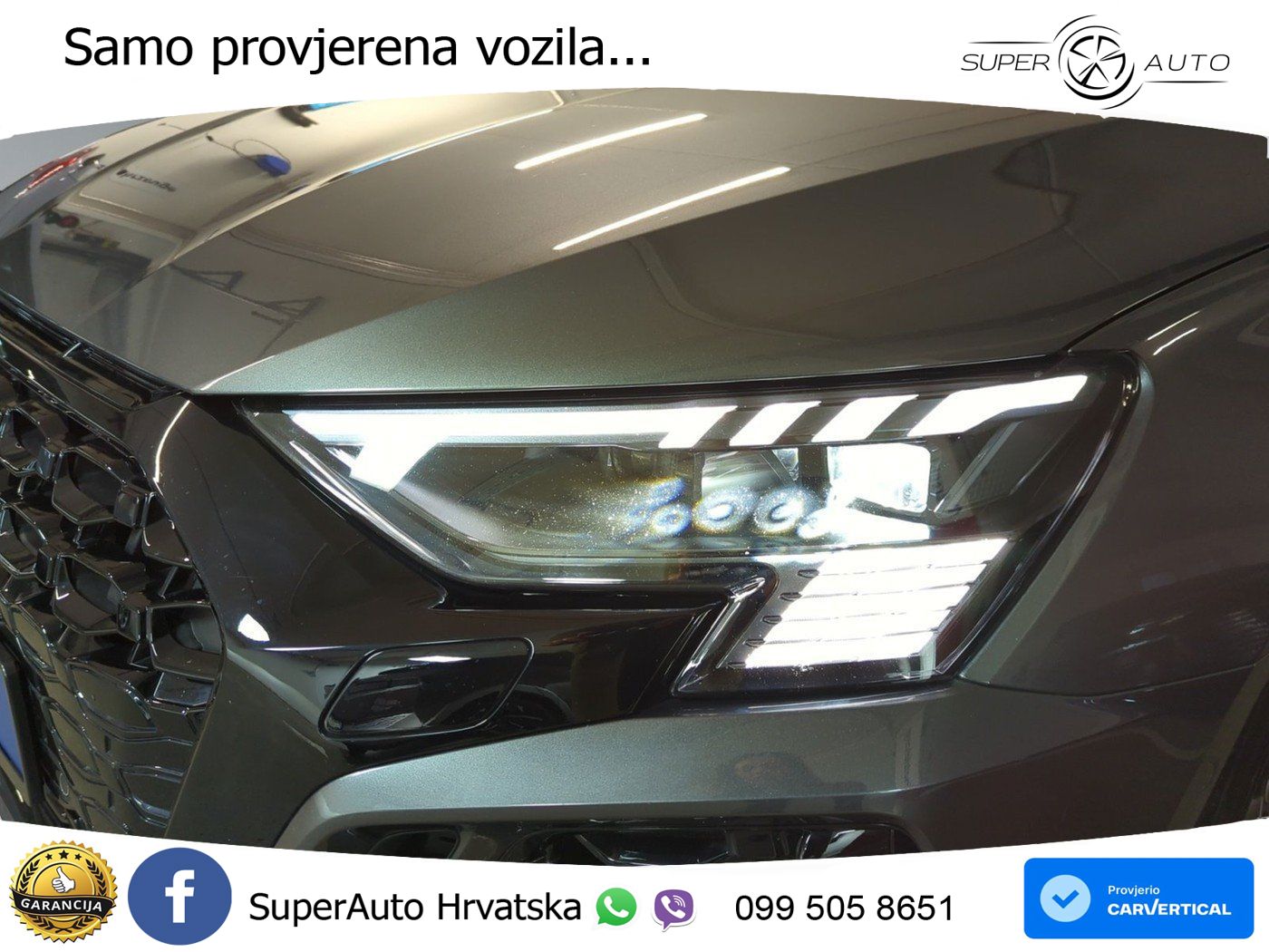 Audi RS3 Sedan 2.5 TFSI (400 KS) quattro S tronic LED+GR SJED+ACC