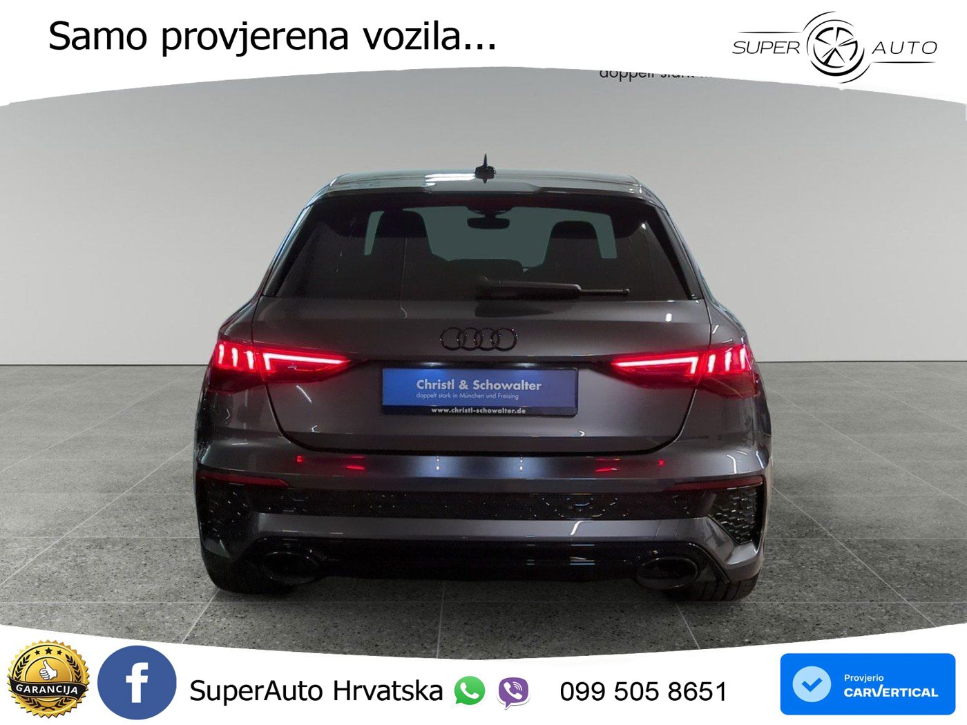 Audi RS3 Sedan 2.5 TFSI (400 KS) quattro S tronic LED+GR SJED+ACC