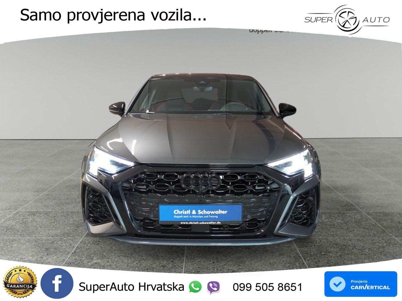 Audi RS3 Sedan 2.5 TFSI (400 KS) quattro S tronic LED+GR SJED+ACC