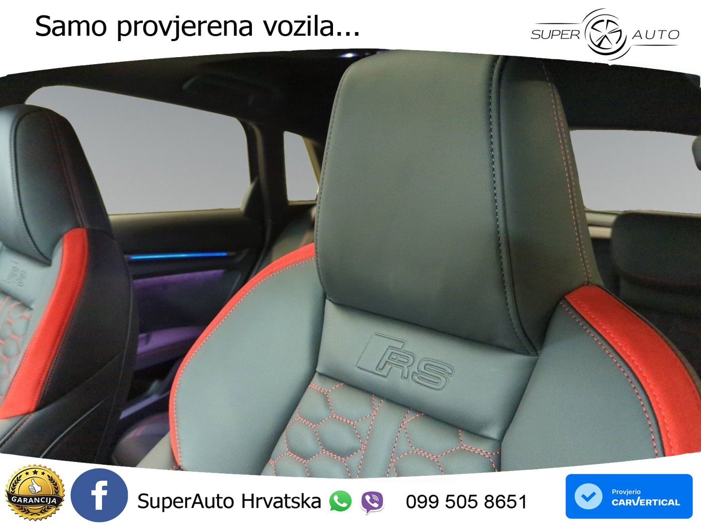 Audi RS3 Sedan 2.5 TFSI (400 KS) quattro S tronic LED+GR SJED+ACC